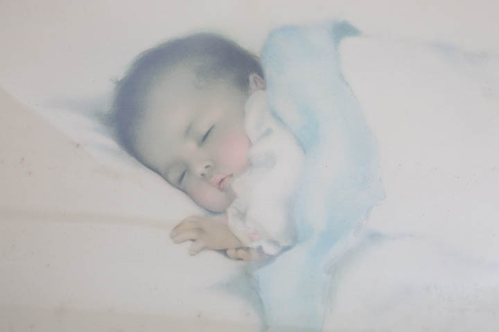 Collection of Vintage Prints and Play Room Items