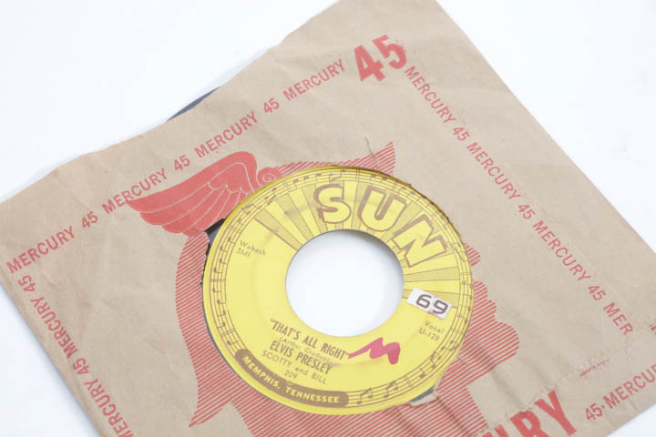 Elvis Presley Early Singles for Sun Records