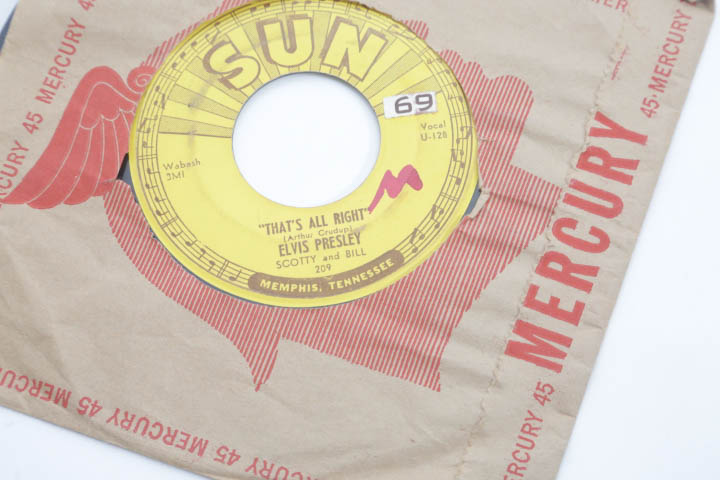 Elvis Presley Early Singles for Sun Records