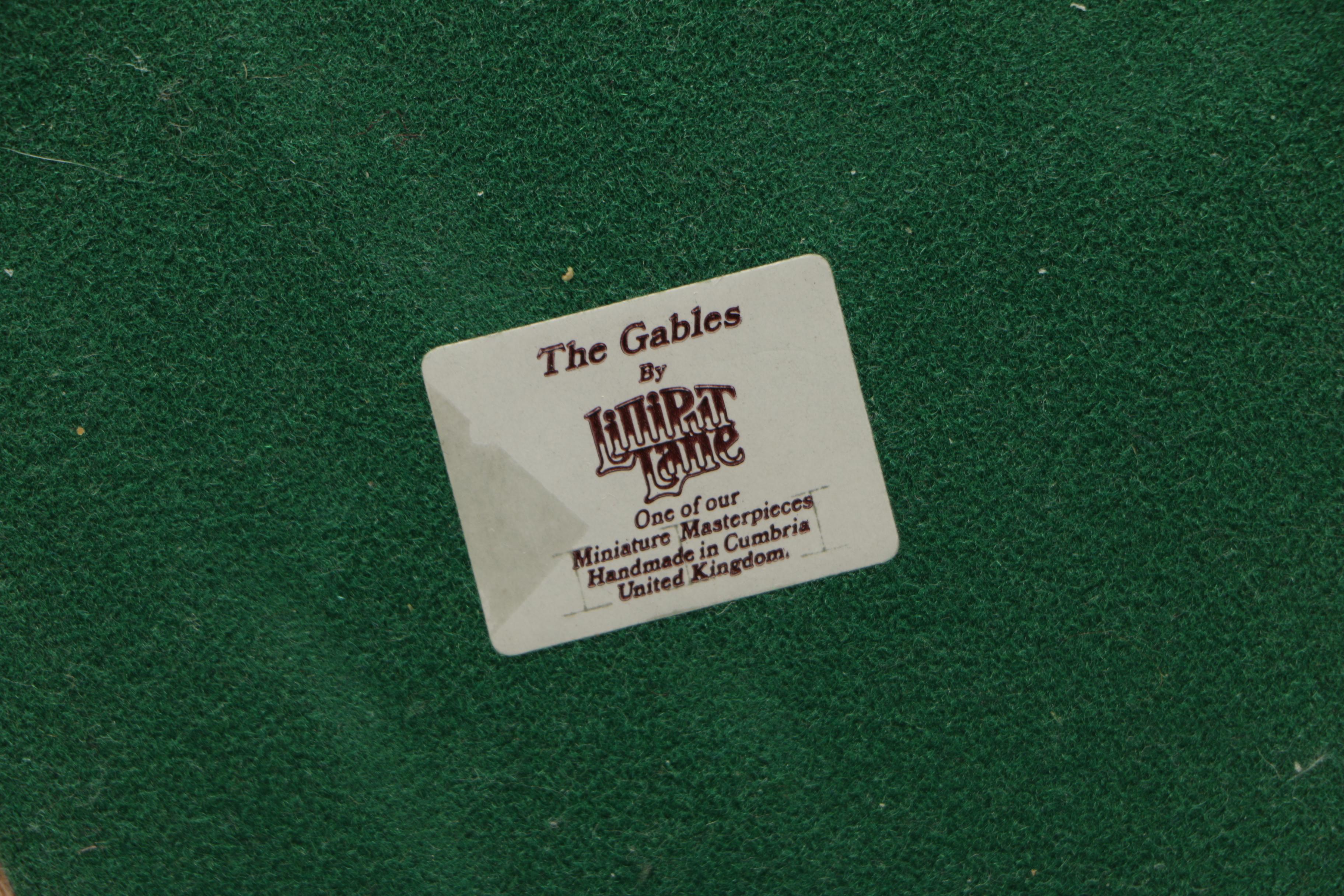 Three Lilliput Lane Resin Miniature Houses