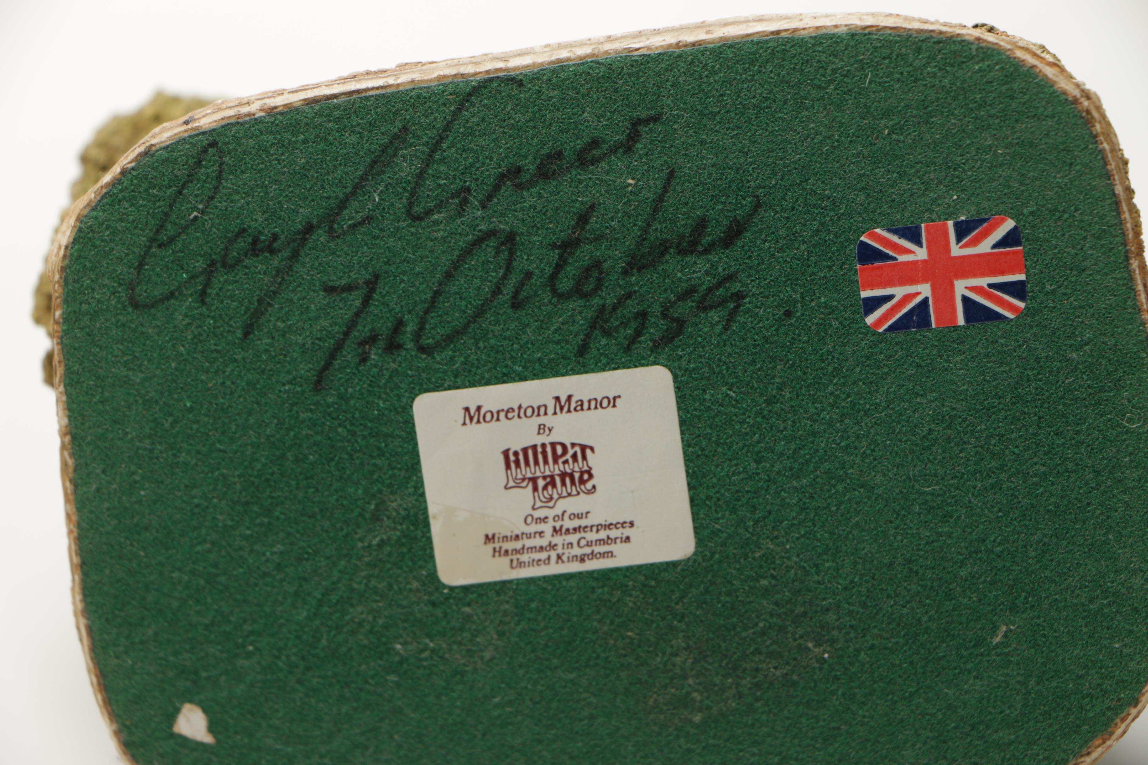 Three Lilliput Lane Resin Miniature Houses