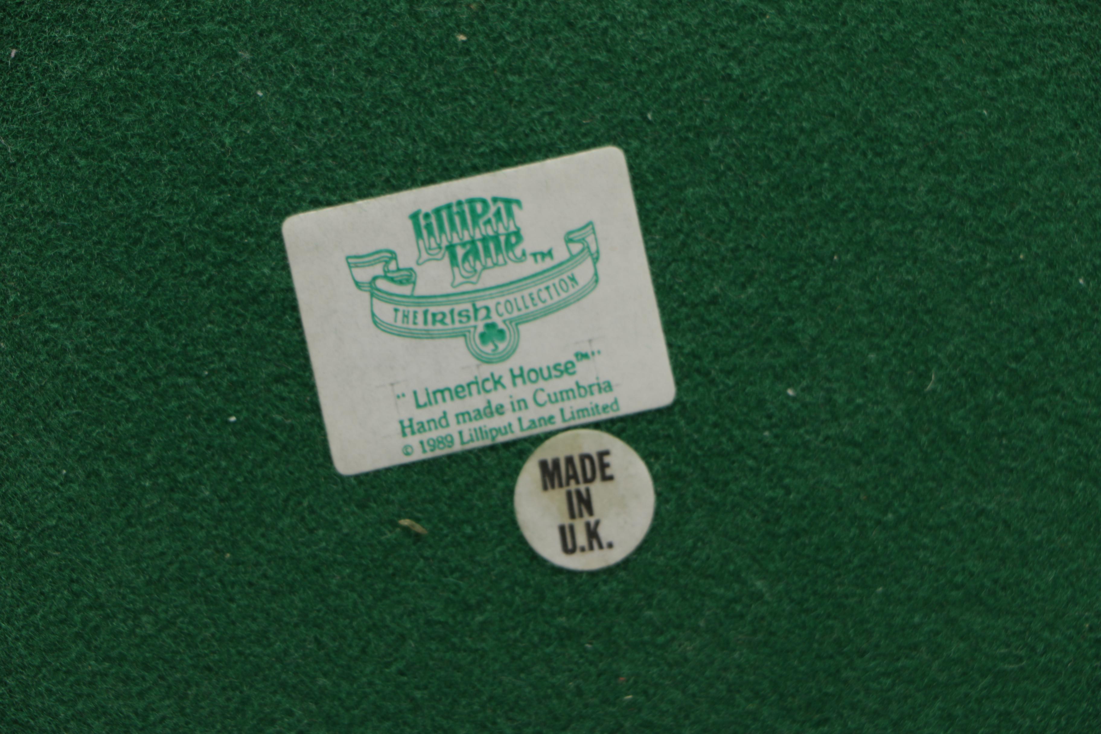 Three Lilliput Lane Resin Miniature Houses