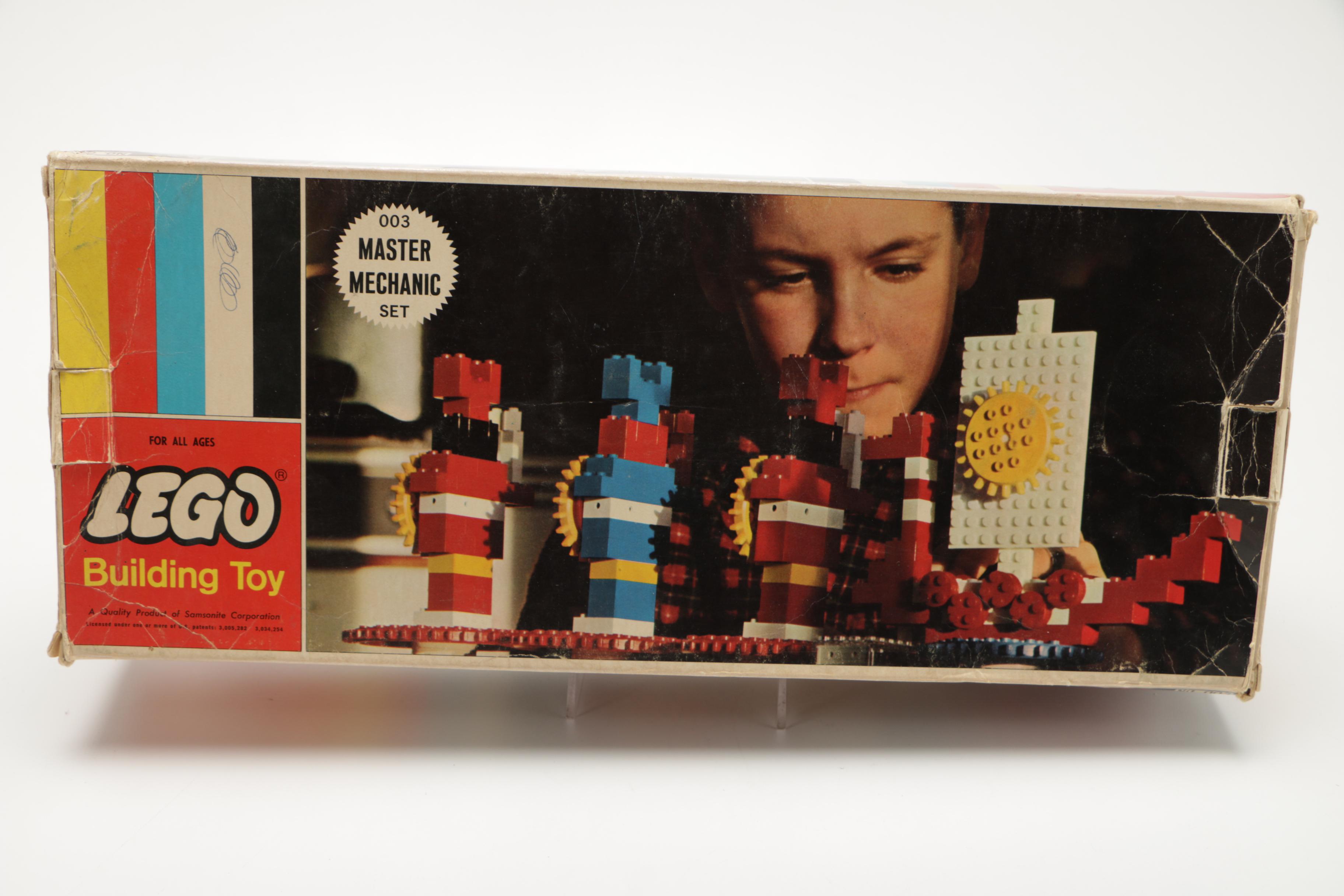 Vintage Lego Building Toy Boxed Sets