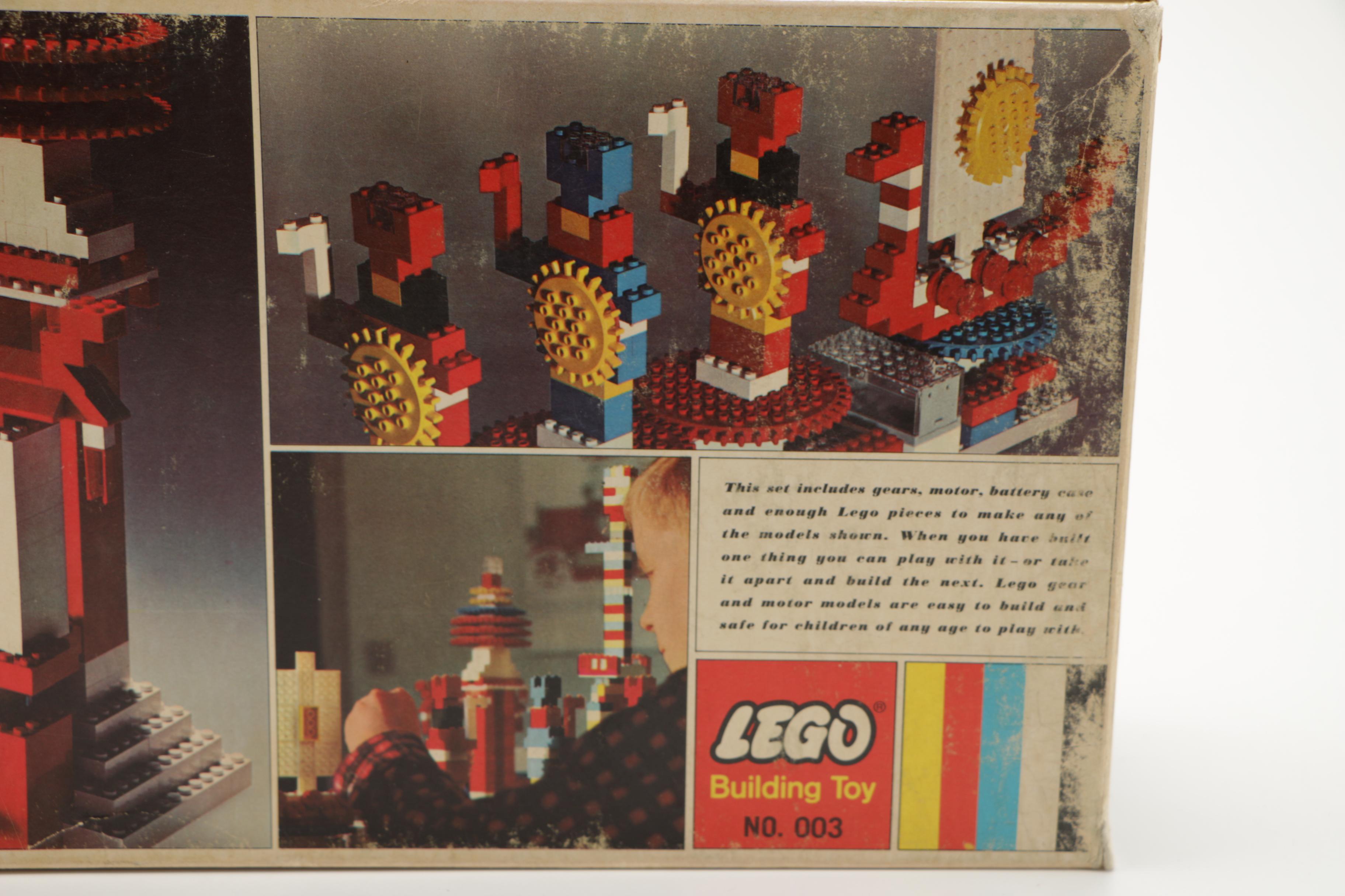 Vintage Lego Building Toy Boxed Sets