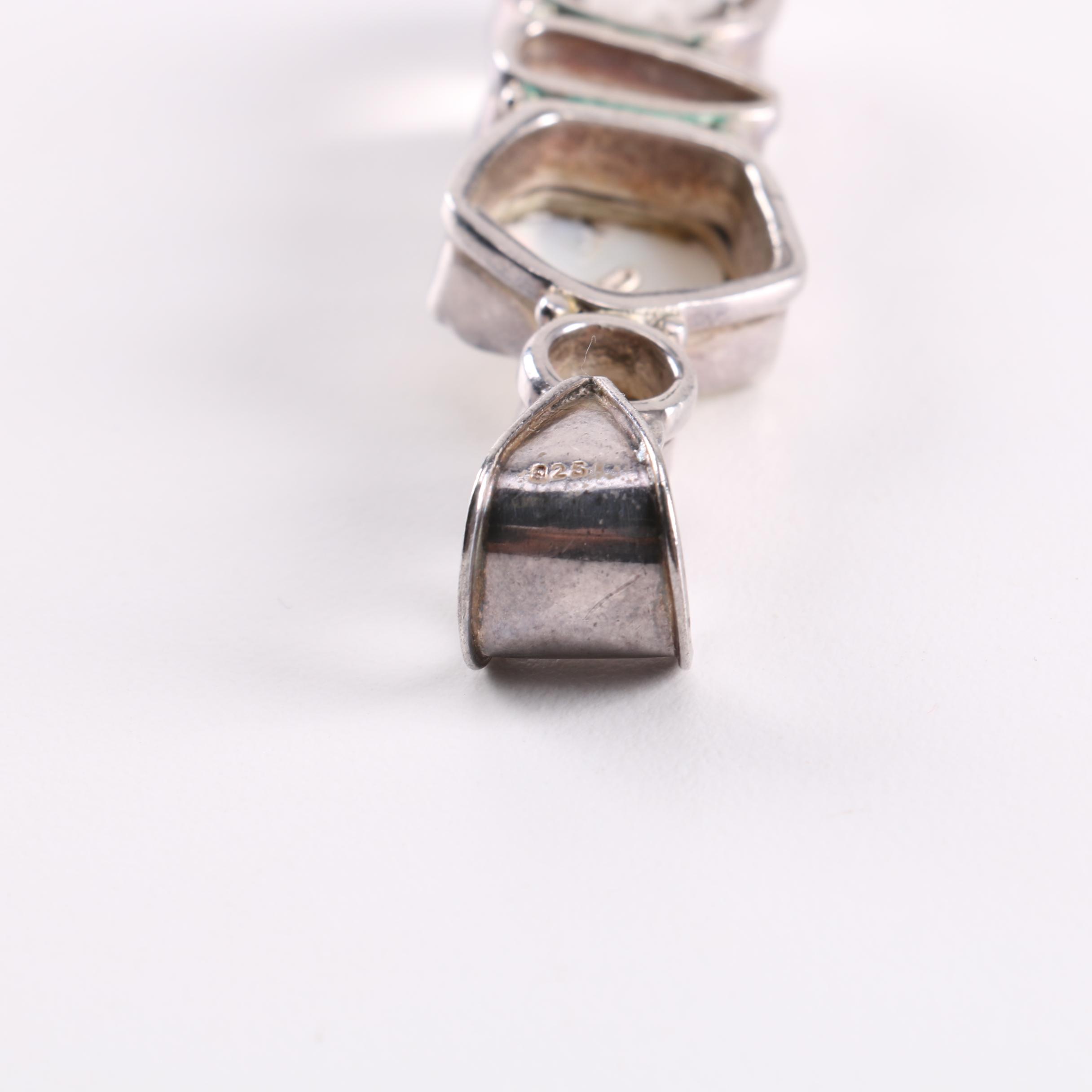 Sterling and Stone Jewelry Including Mother of Pearl