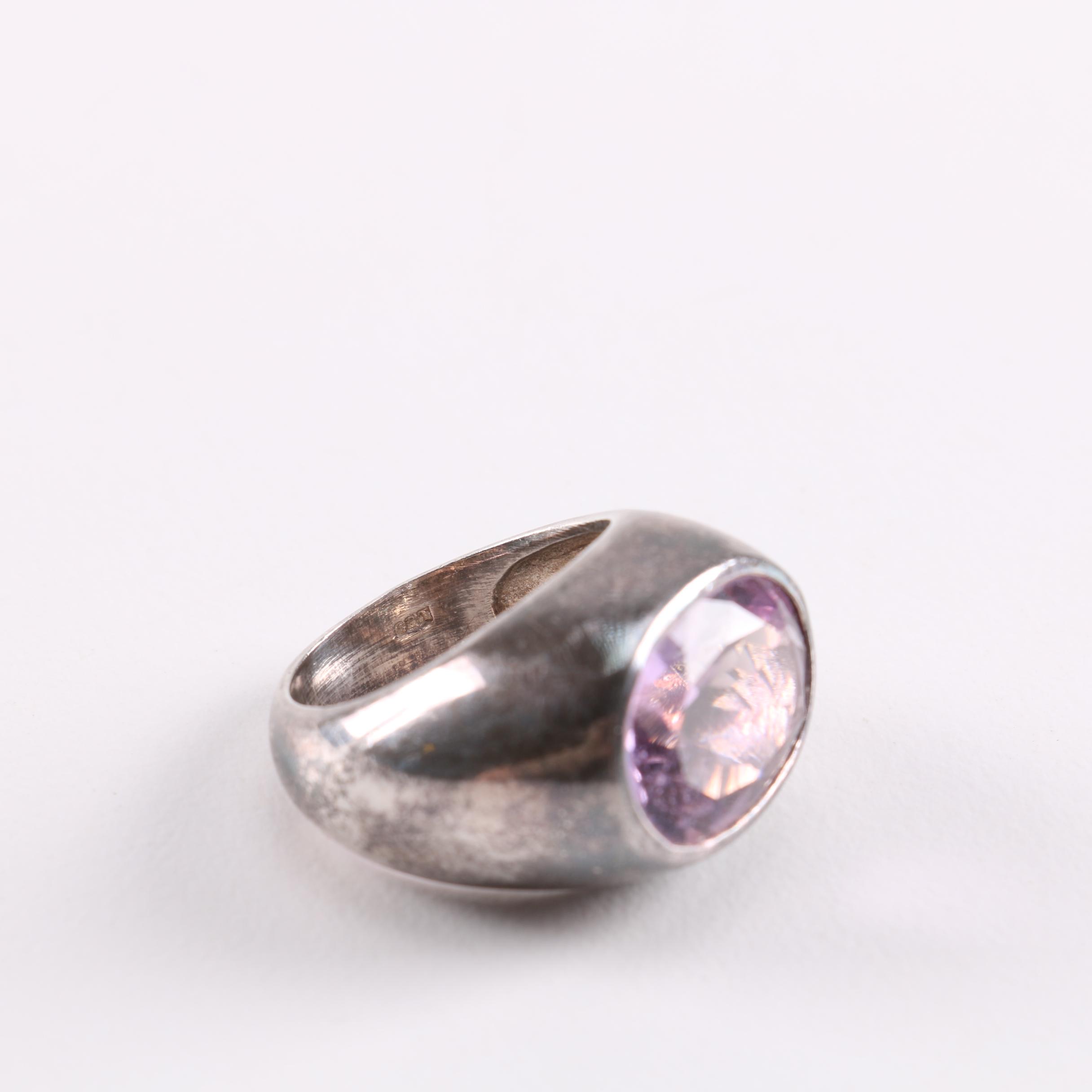 Sterling and Stone Jewelry Including Mother of Pearl