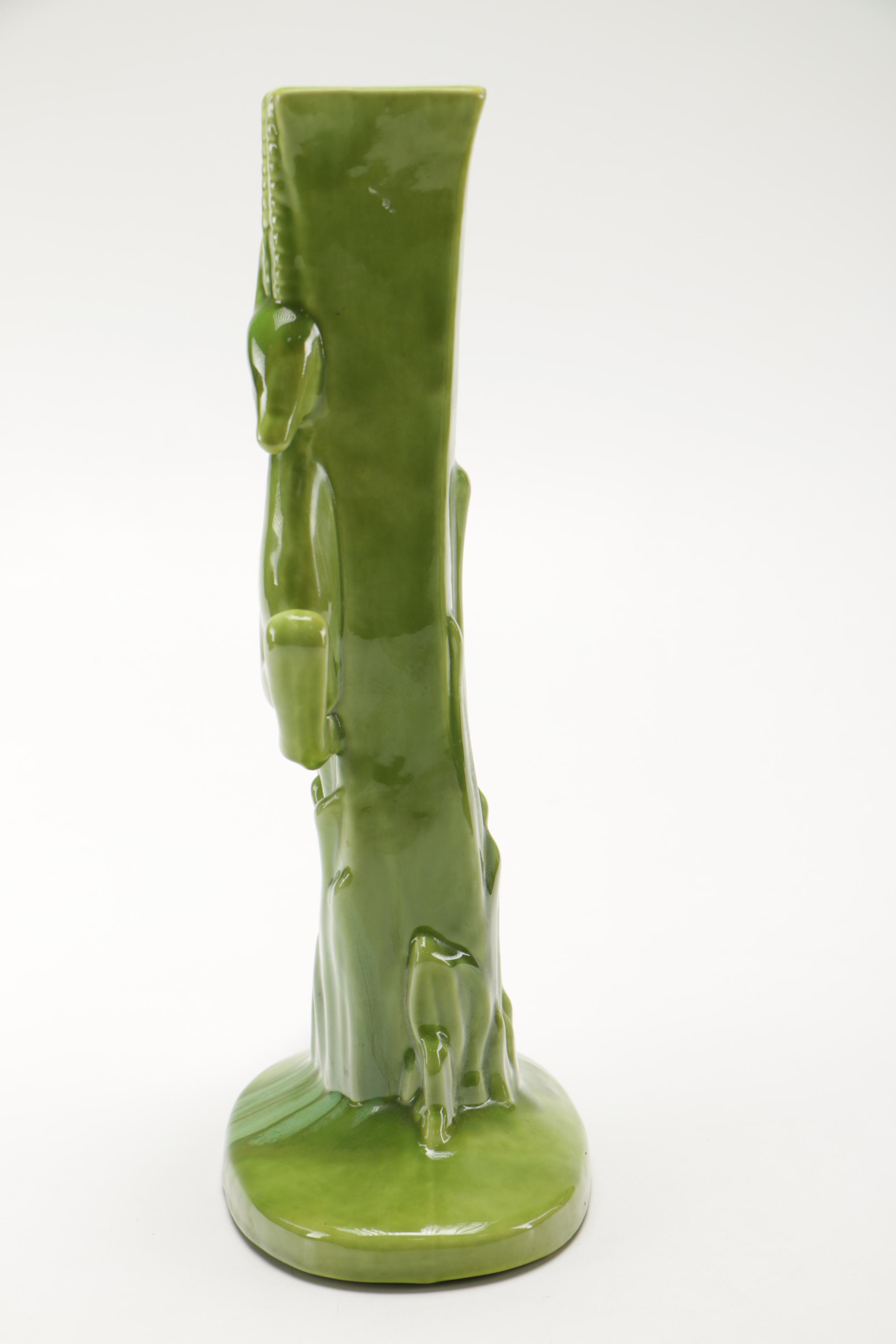 Royal Haeger Ceramic Antelope Vase