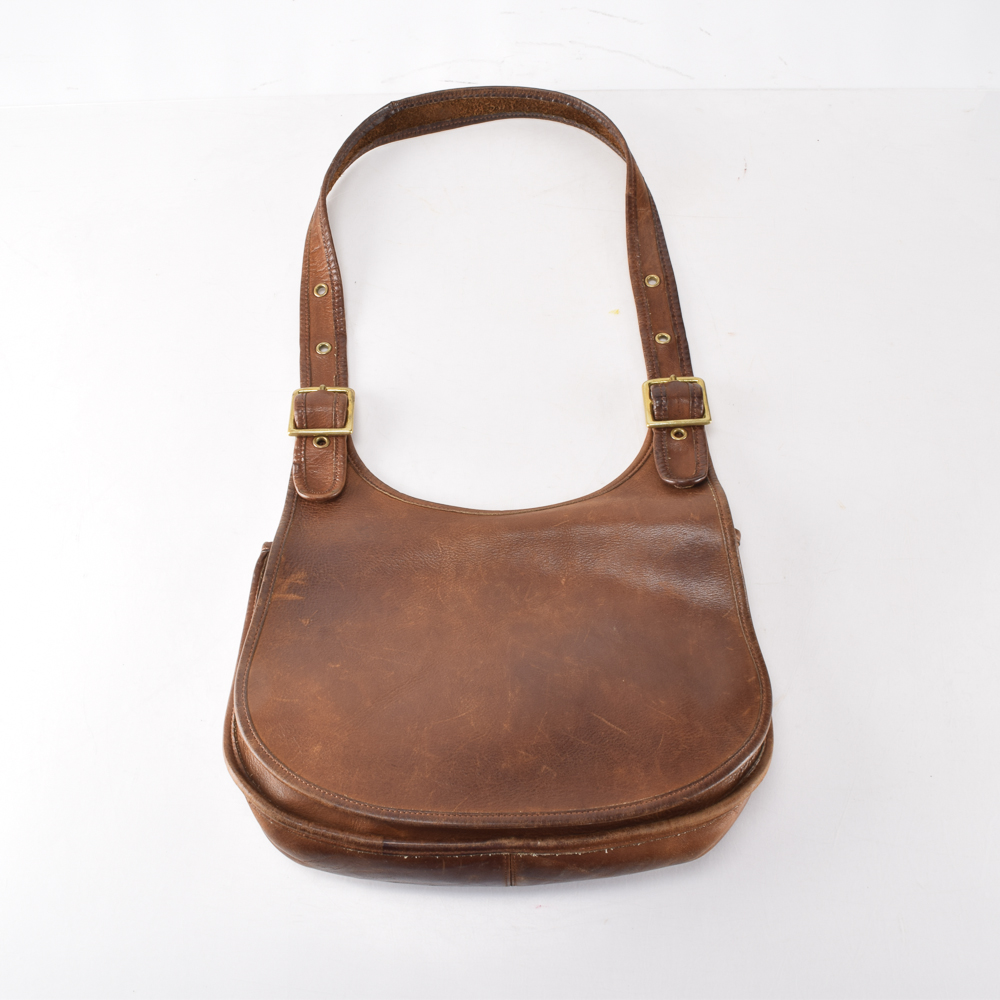 Vintage Coach Leather Handbag