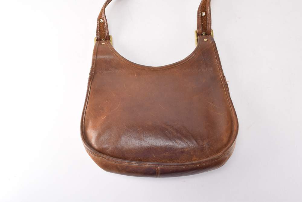 Vintage Coach Leather Handbag