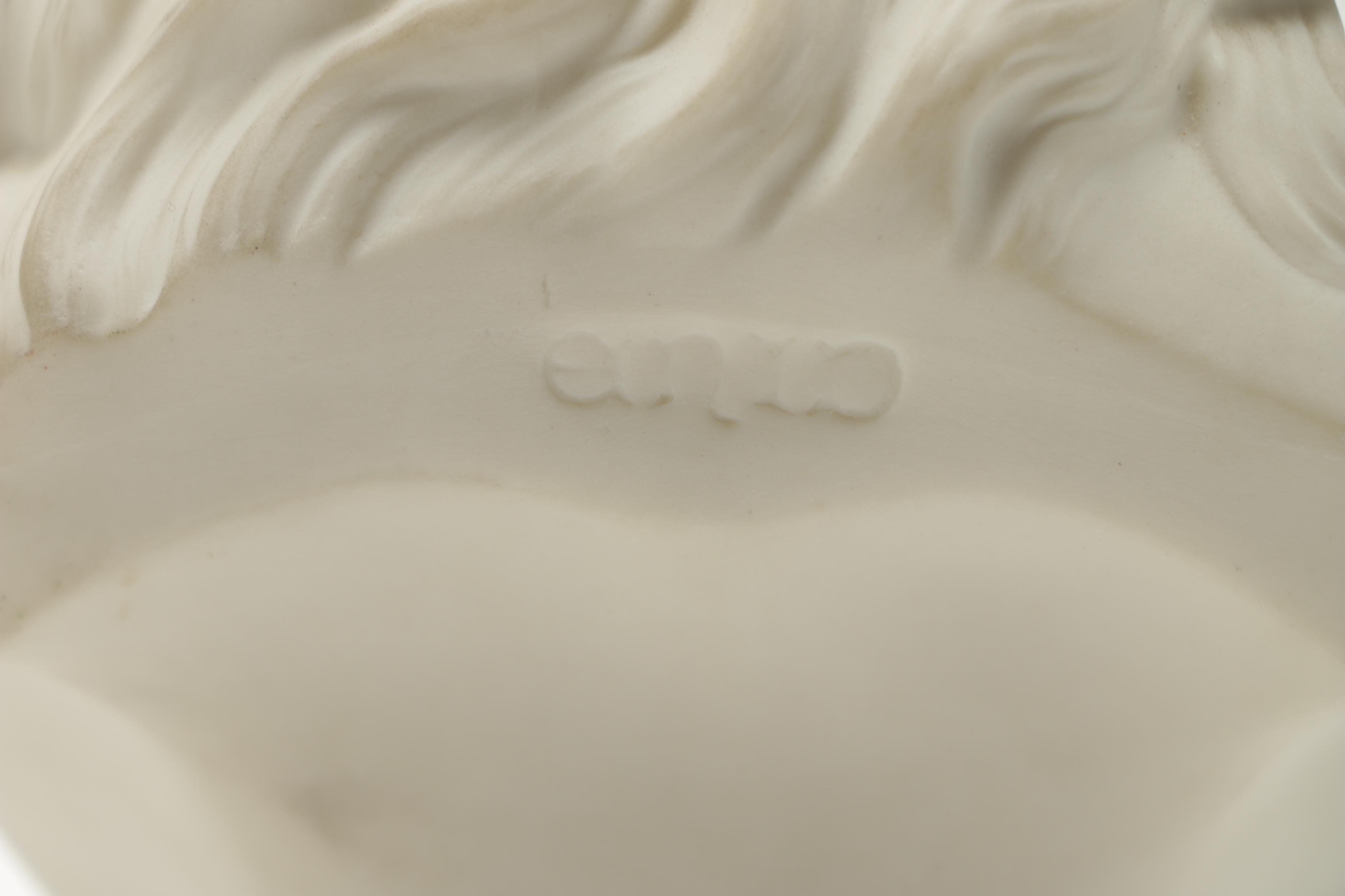 1865 Copeland Parian Bust Depicting "Enid"
