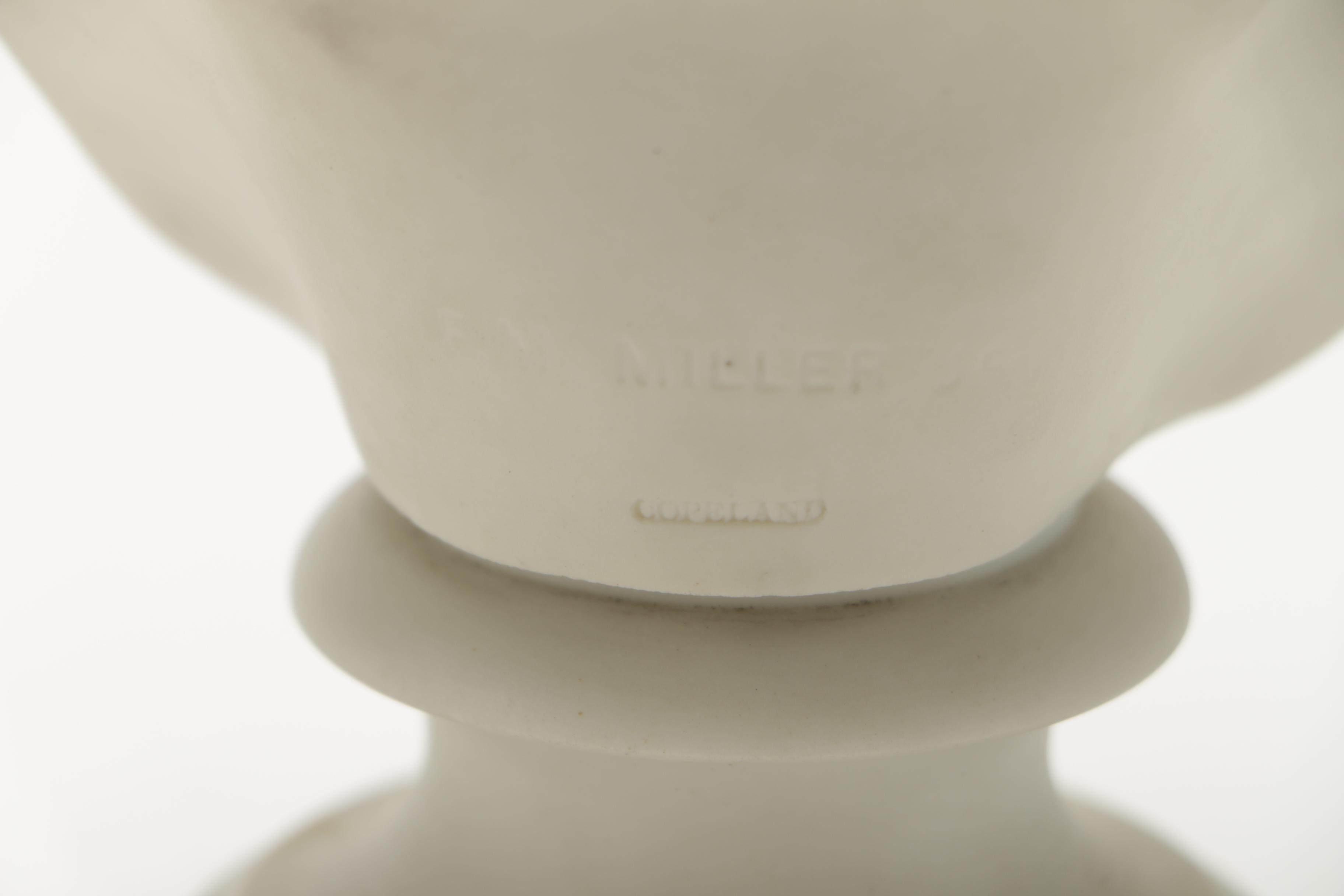 1865 Copeland Parian Bust Depicting "Enid"