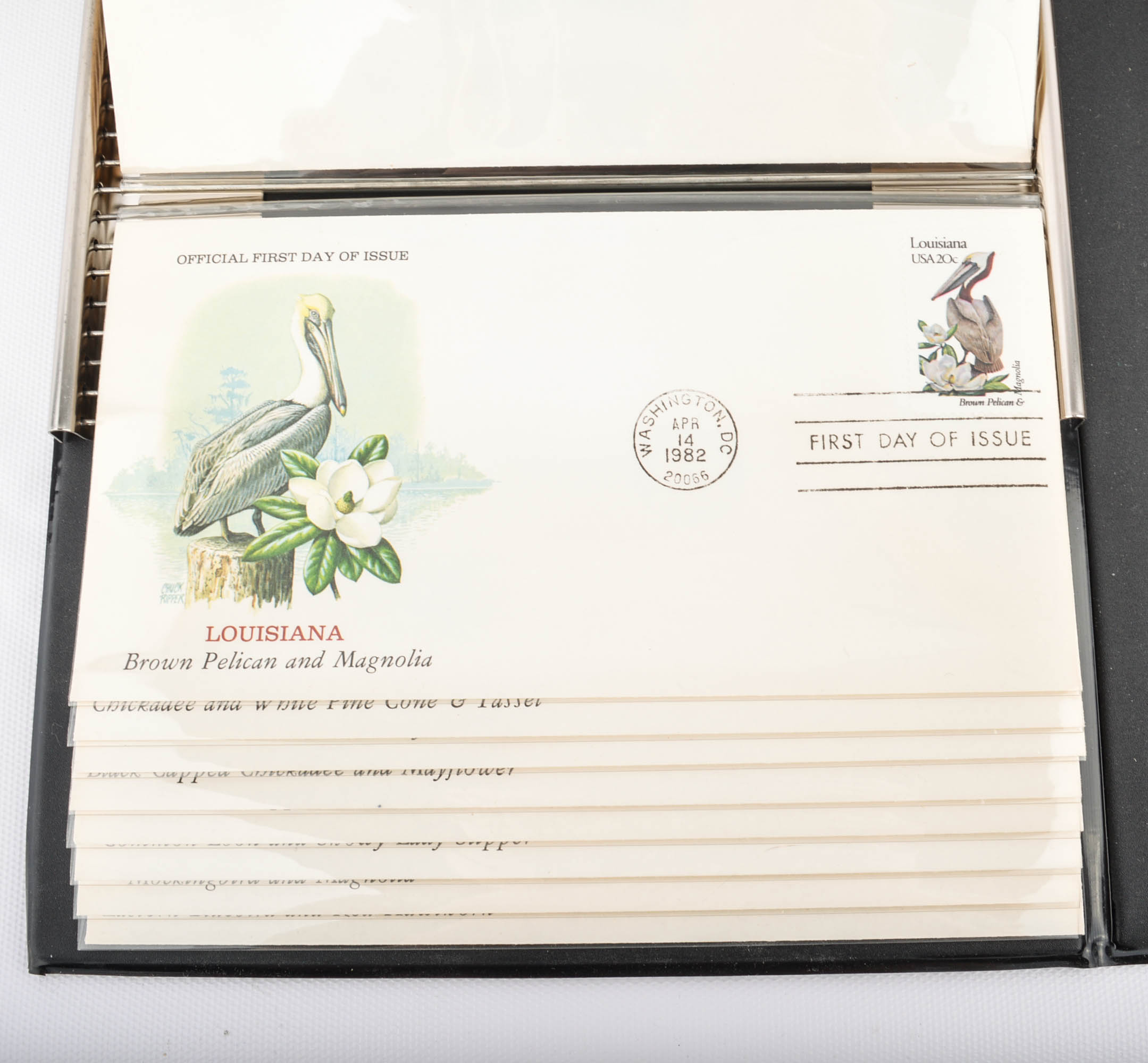 "The Official Birds and Flowers of Our Fifty States" Stamps, 1982