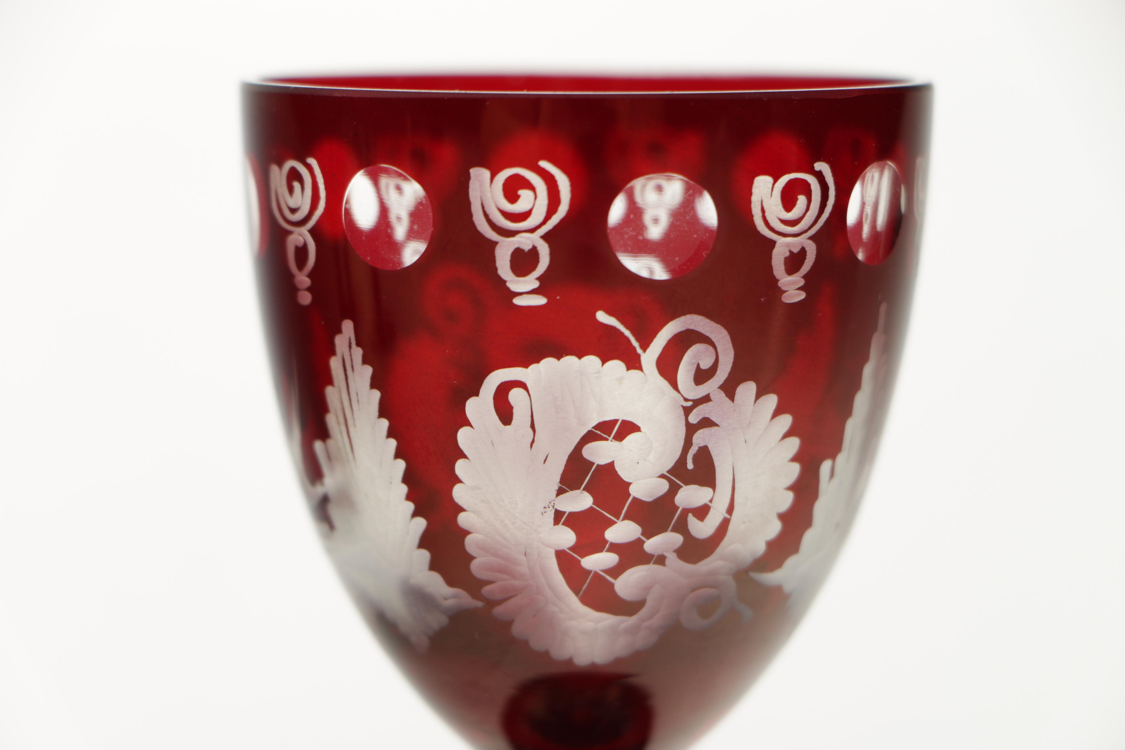 Collection of Cut-To-Clear Glass