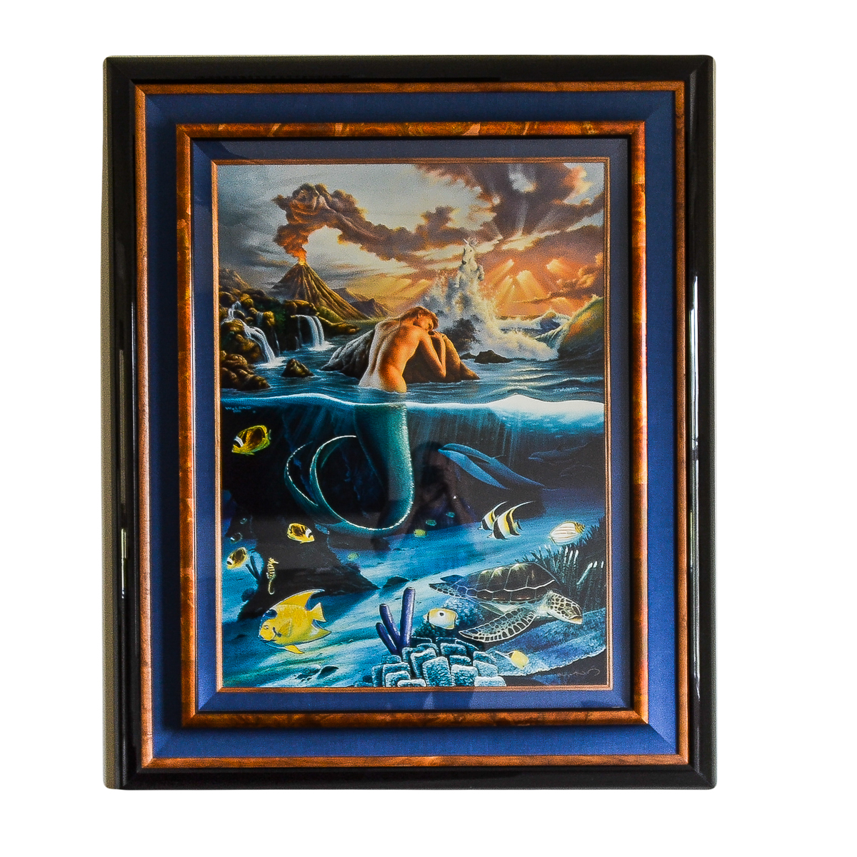 Jim Warren and Robert Wyland Giclee "Mermaid Dreams"