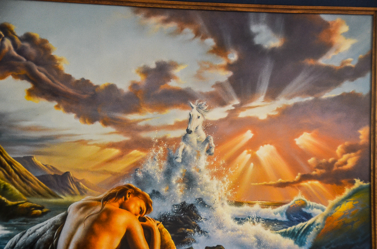Jim Warren and Robert Wyland Giclee "Mermaid Dreams"