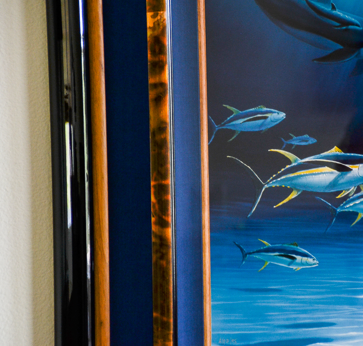 Jim Warren and Robert Wyland Artist Proof Giclee "Dolphin Rides"