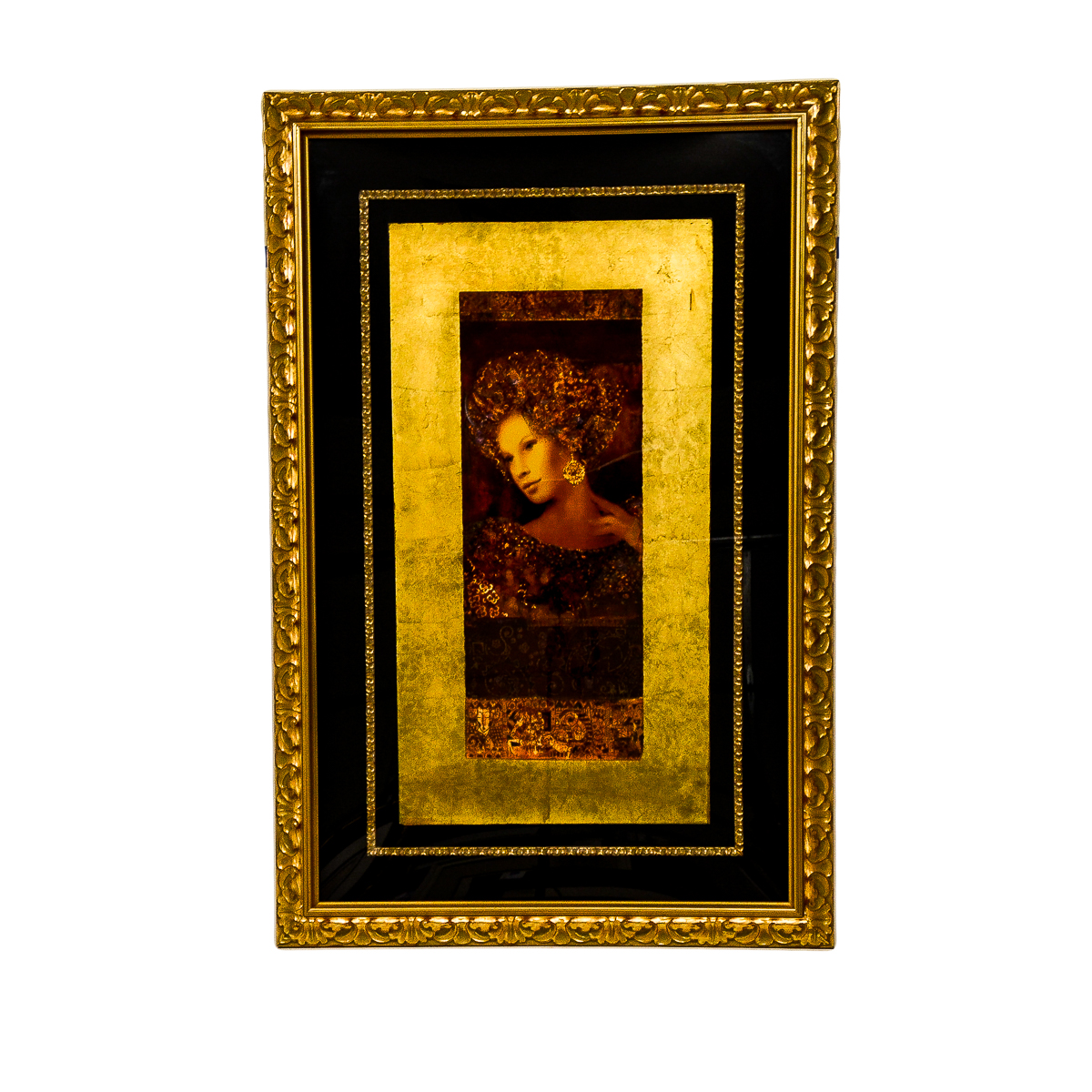 Csaba Markus Limited Edition Embellished Serigraph on Paper "Veronika"