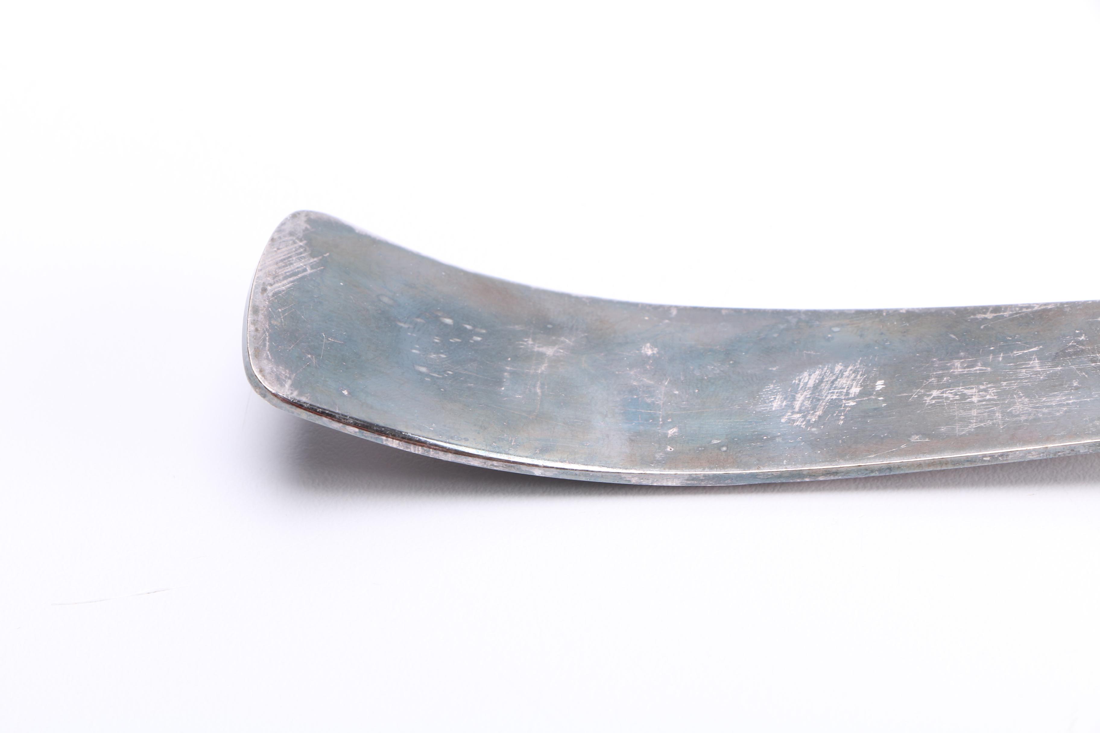 Mid-Century Three Crowns Silversmiths Silver Plate Vegetable Serving Set