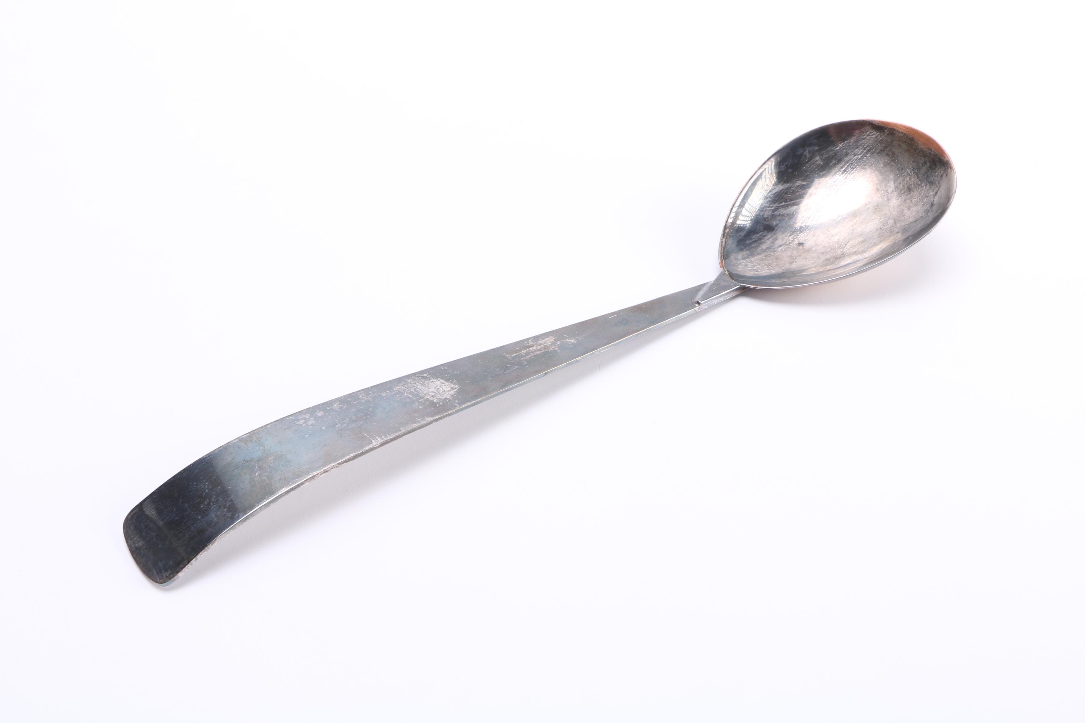 Mid-Century Three Crowns Silversmiths Silver Plate Vegetable Serving Set