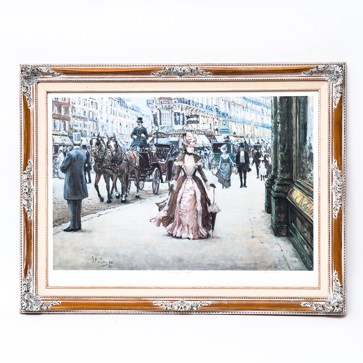 Alan Maley Limited Edition Offset Lithograph "Passing Elegance"