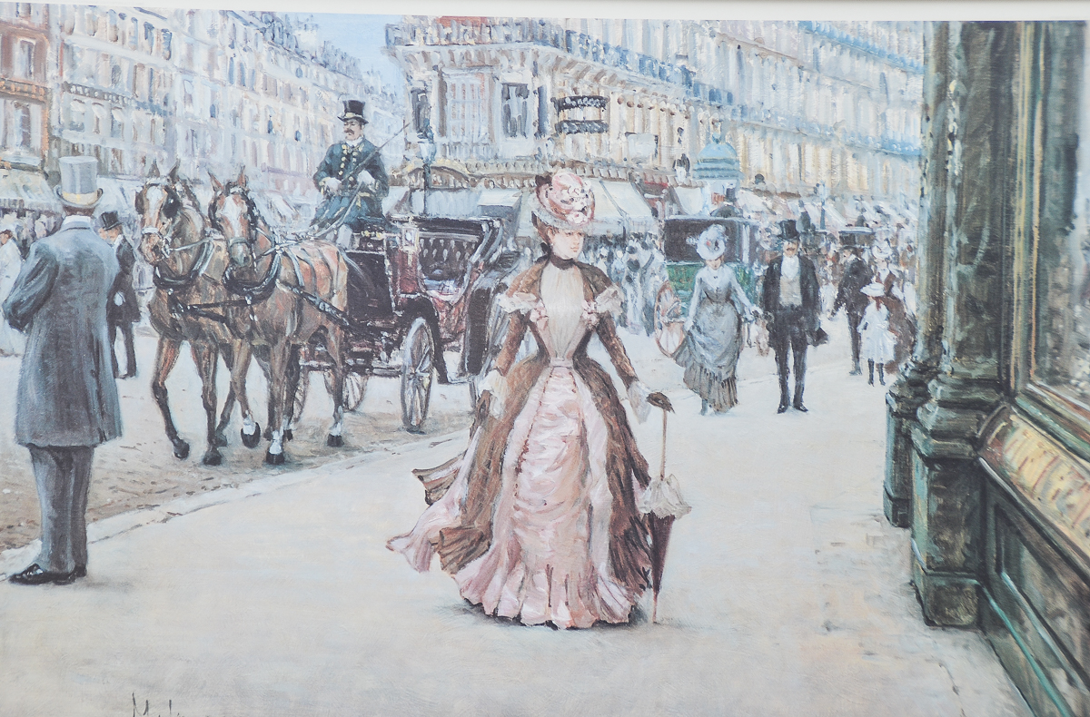 Alan Maley Limited Edition Offset Lithograph "Passing Elegance"