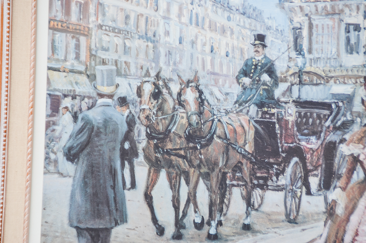Alan Maley Limited Edition Offset Lithograph "Passing Elegance"