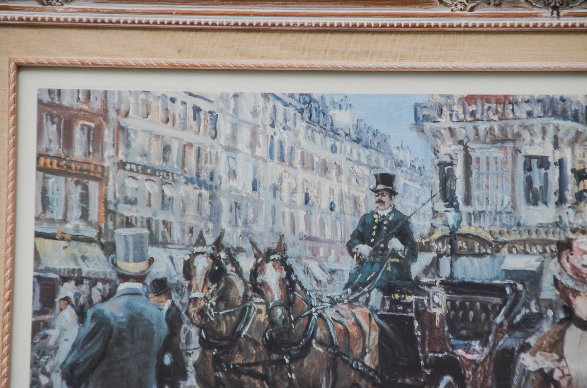 Alan Maley Limited Edition Offset Lithograph "Passing Elegance"