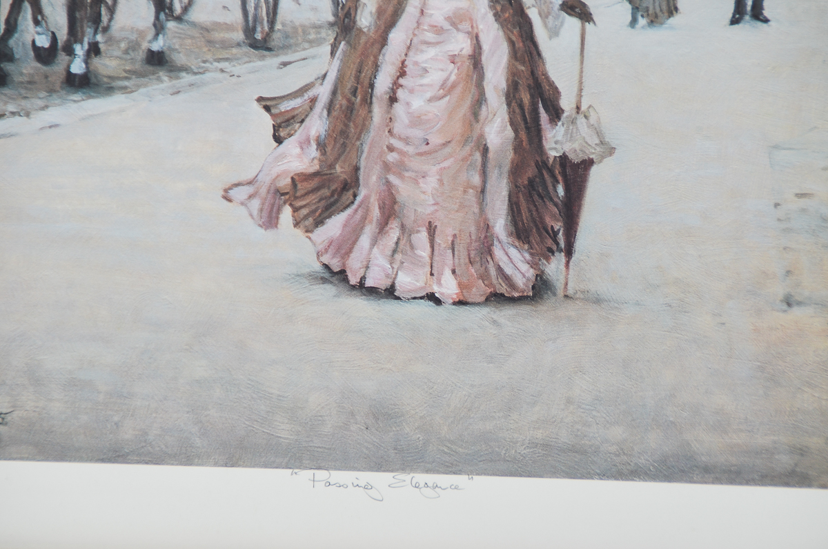 Alan Maley Limited Edition Offset Lithograph "Passing Elegance"