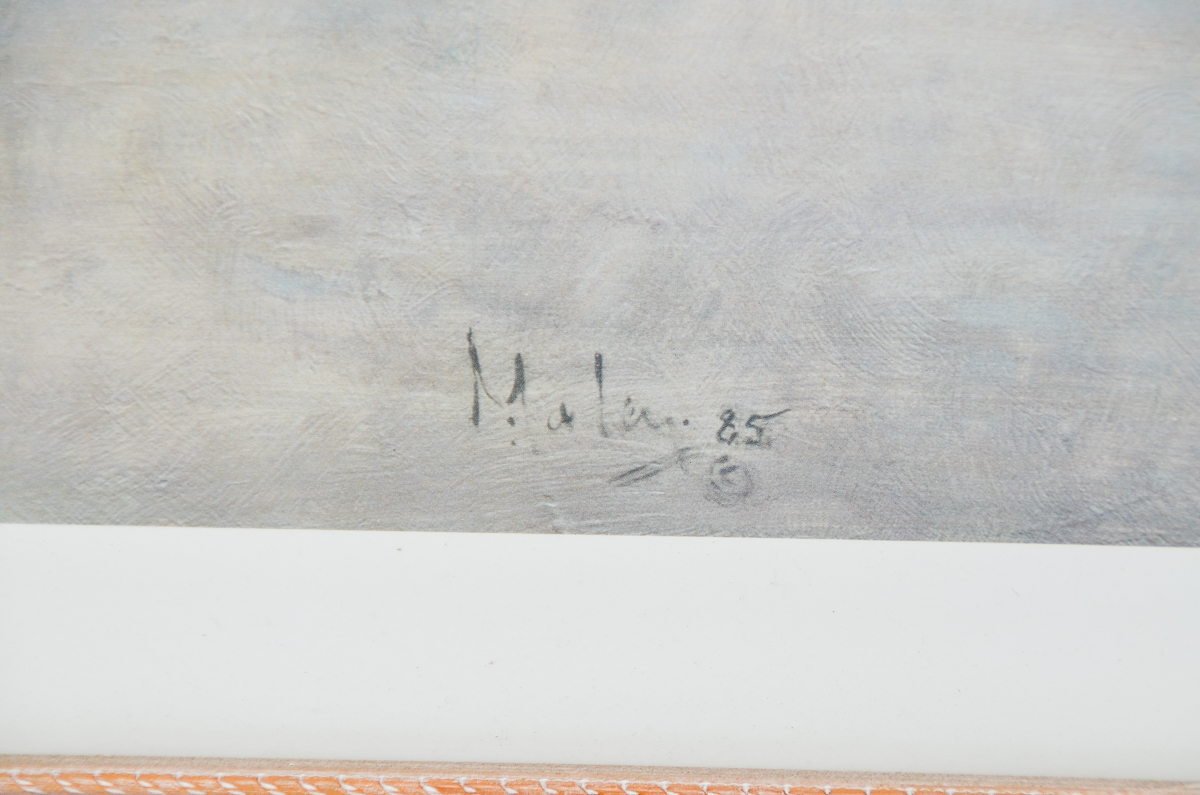 Alan Maley Limited Edition Offset Lithograph "Passing Elegance"