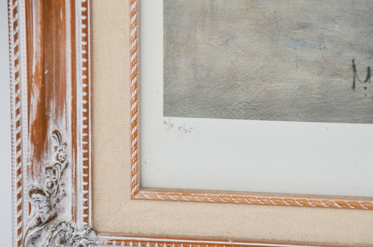 Alan Maley Limited Edition Offset Lithograph "Passing Elegance"