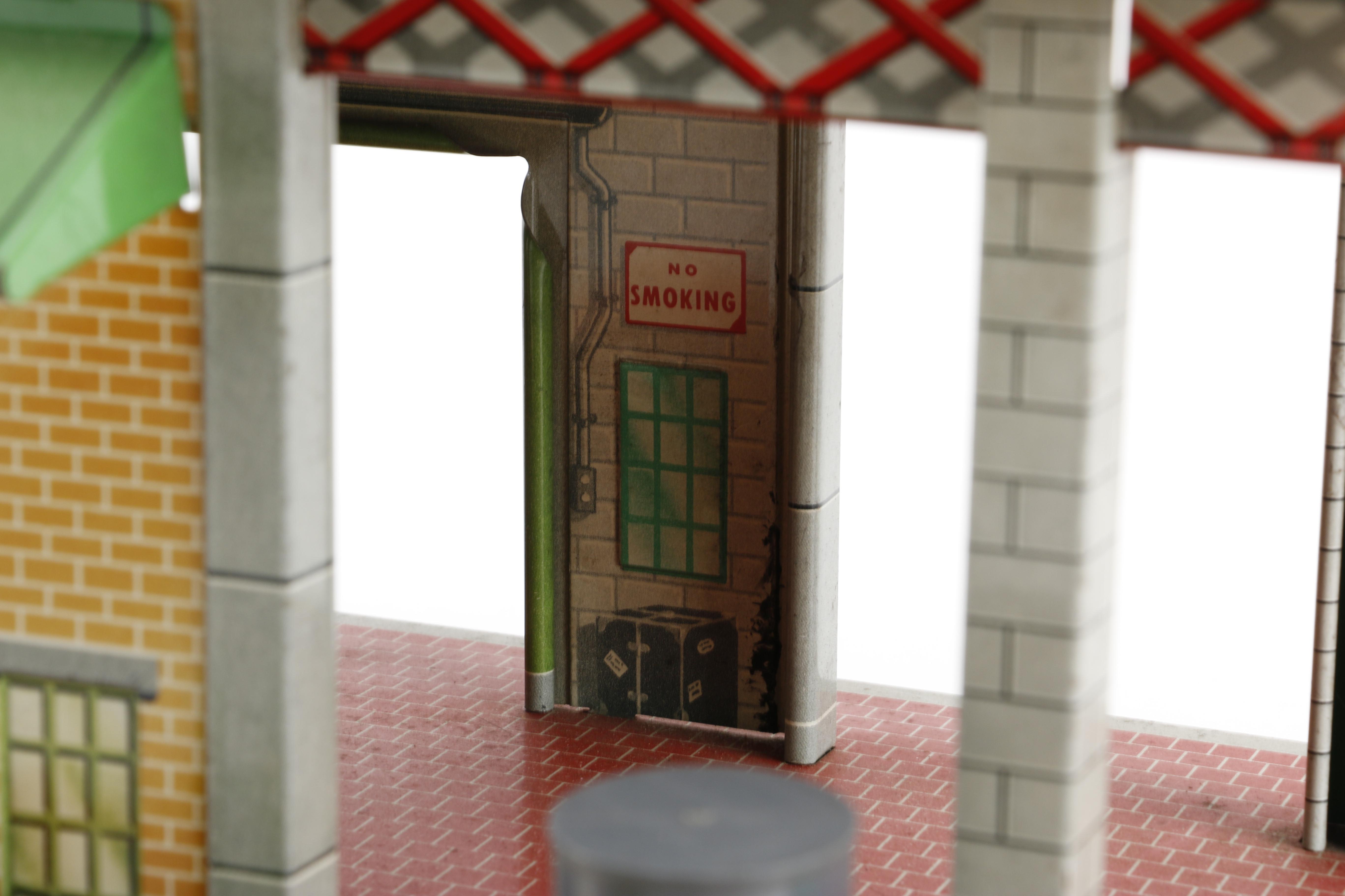 1950s Marx Tin Litho Freight Terminal Playset