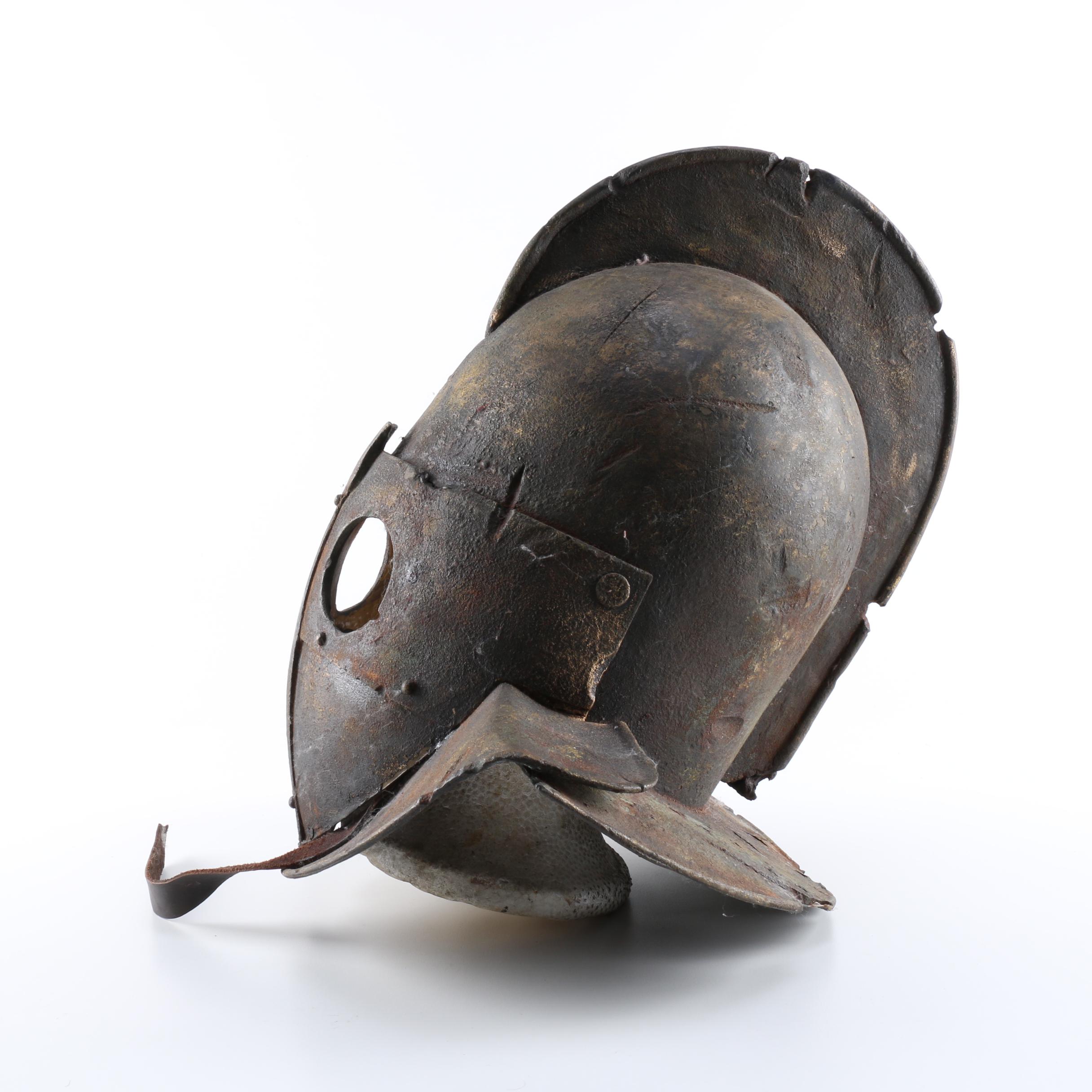 Screen-Worn Helmet from the Television Series "Spartacus"