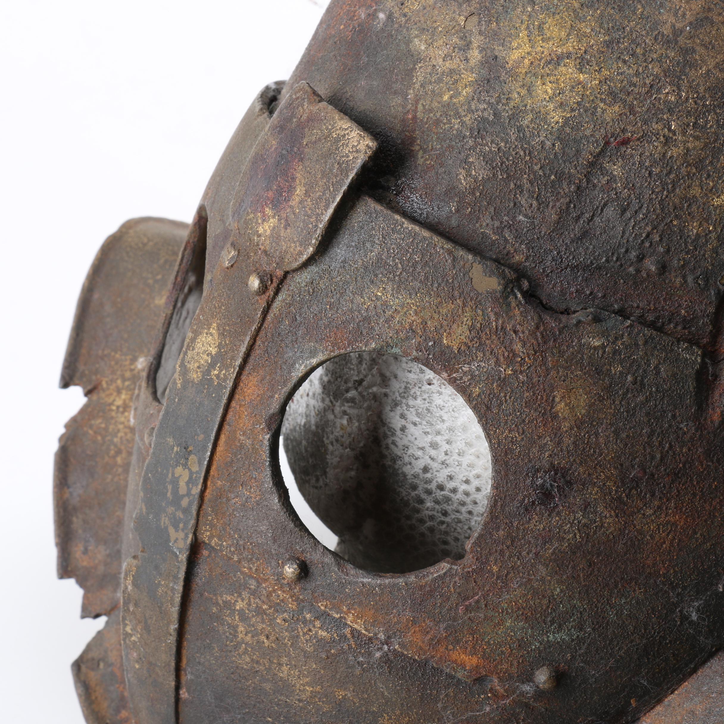 Screen-Worn Helmet from the Television Series "Spartacus"