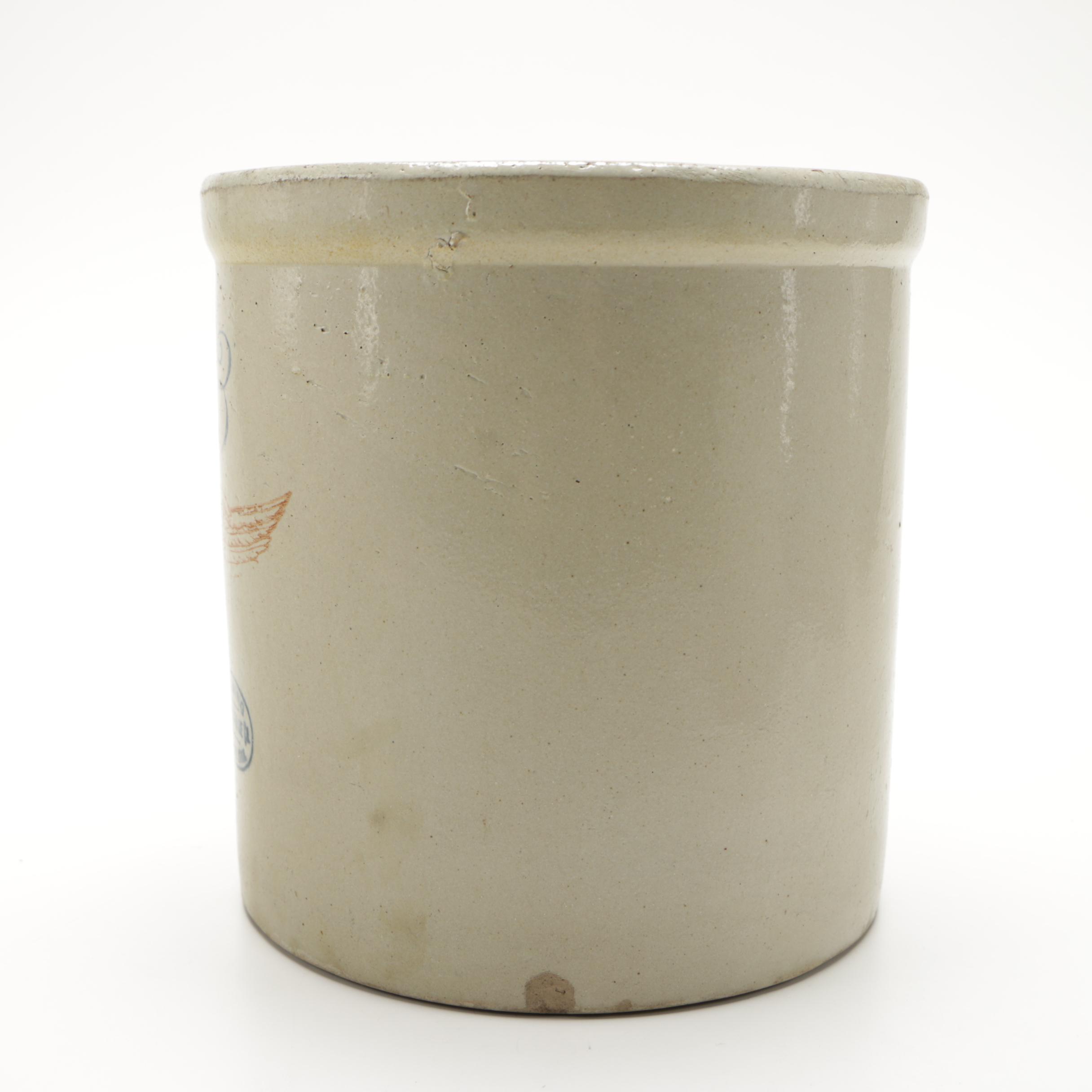 Stoneware Pieces Including Red Wing