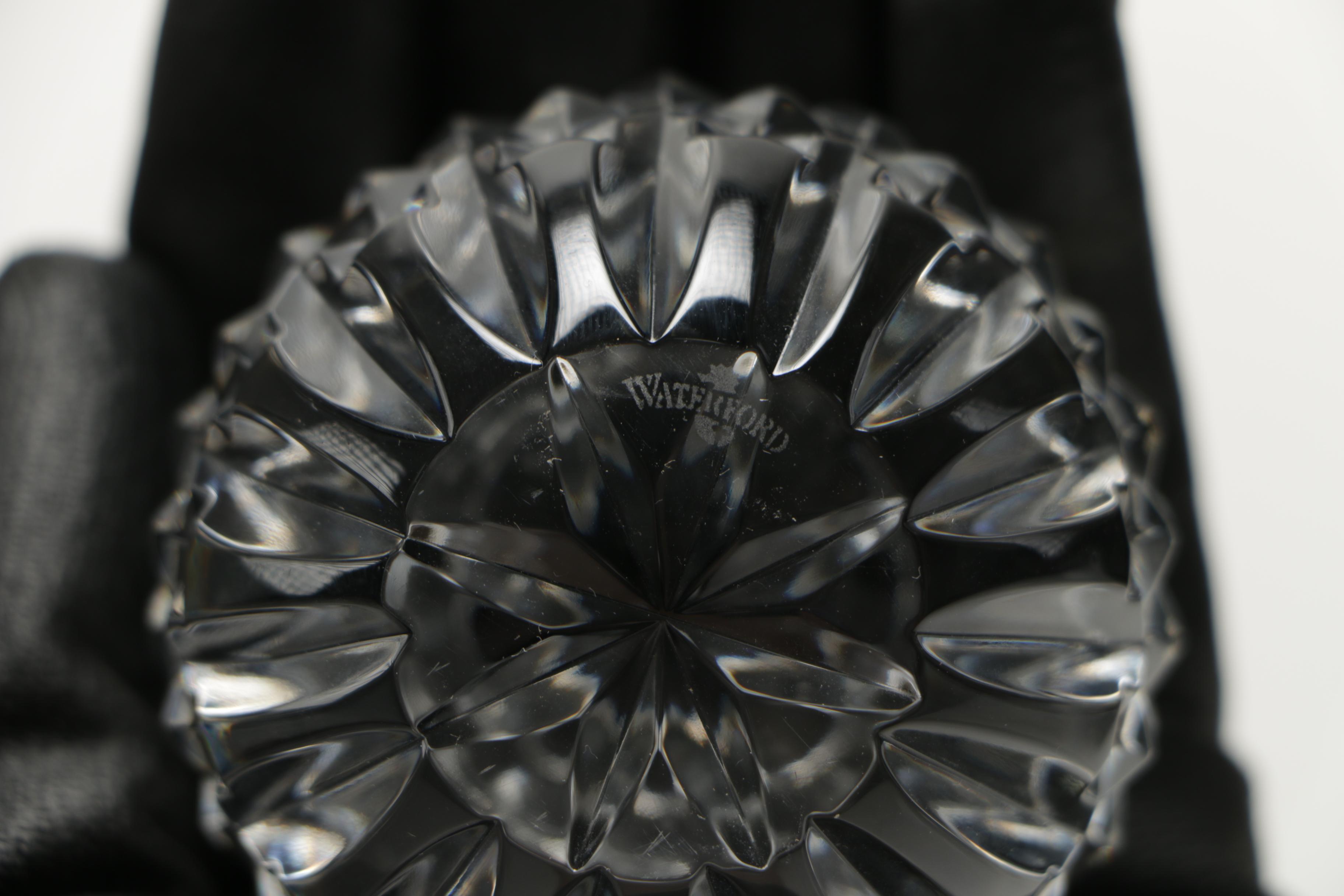 Pair of Waterford Crystal Votive Candle Holders