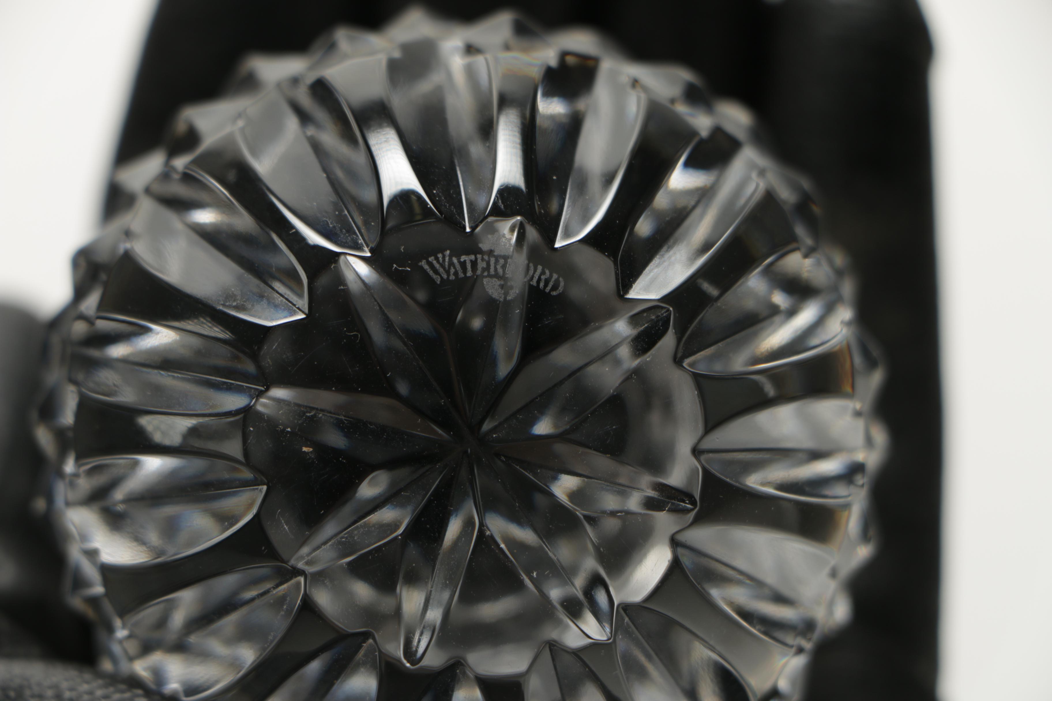 Pair of Waterford Crystal Votive Candle Holders