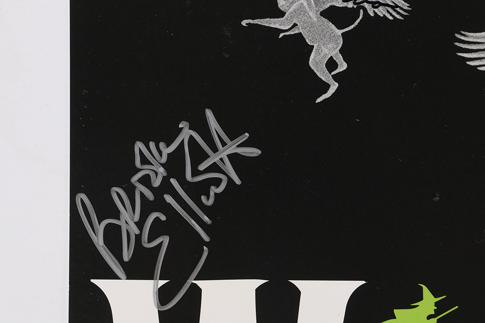 Broadway Cast Autographed "Wicked" Poster