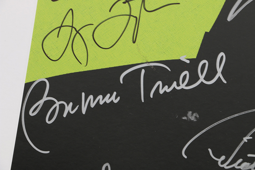 Broadway Cast Autographed "Wicked" Poster