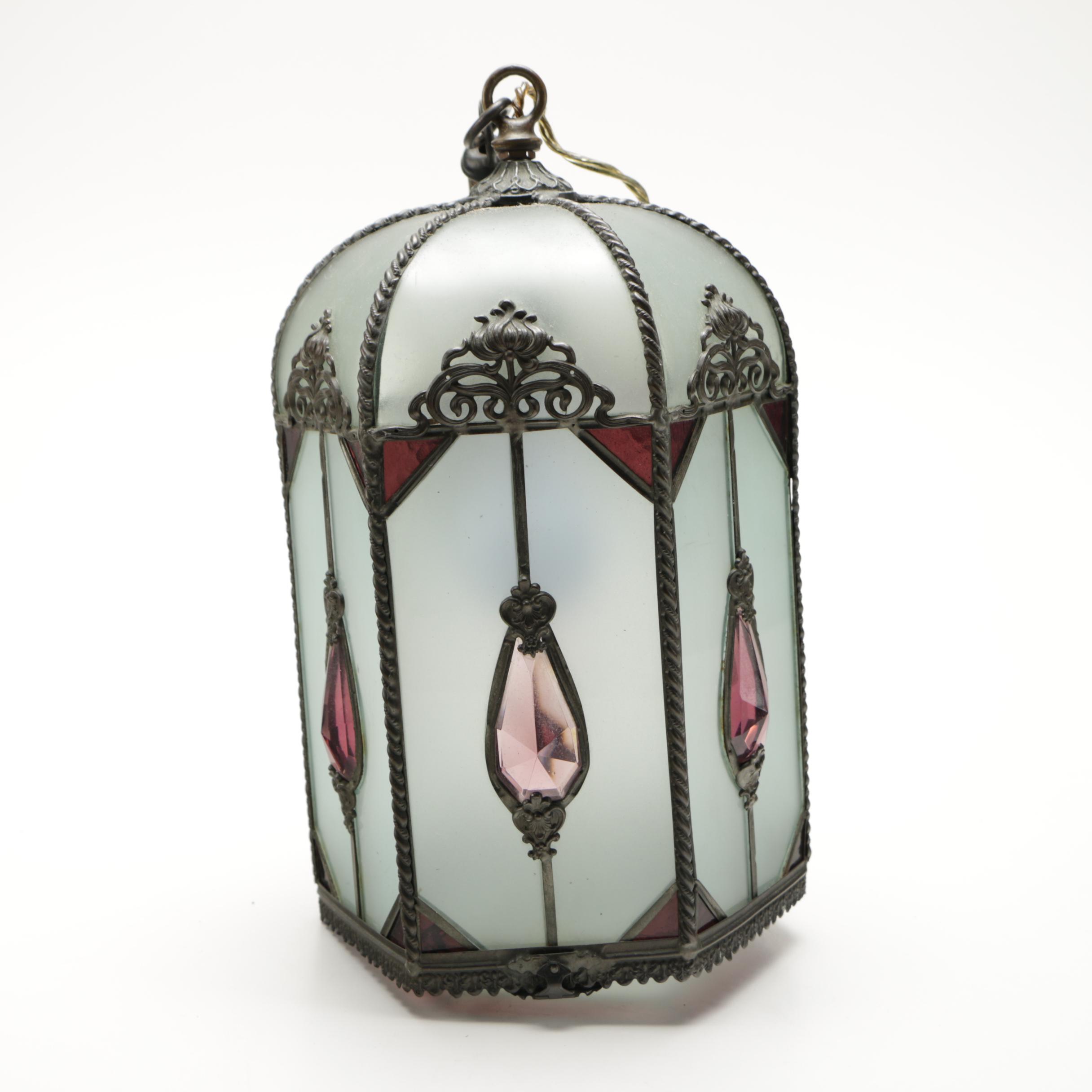 Antique Style Ornate Pendent Light