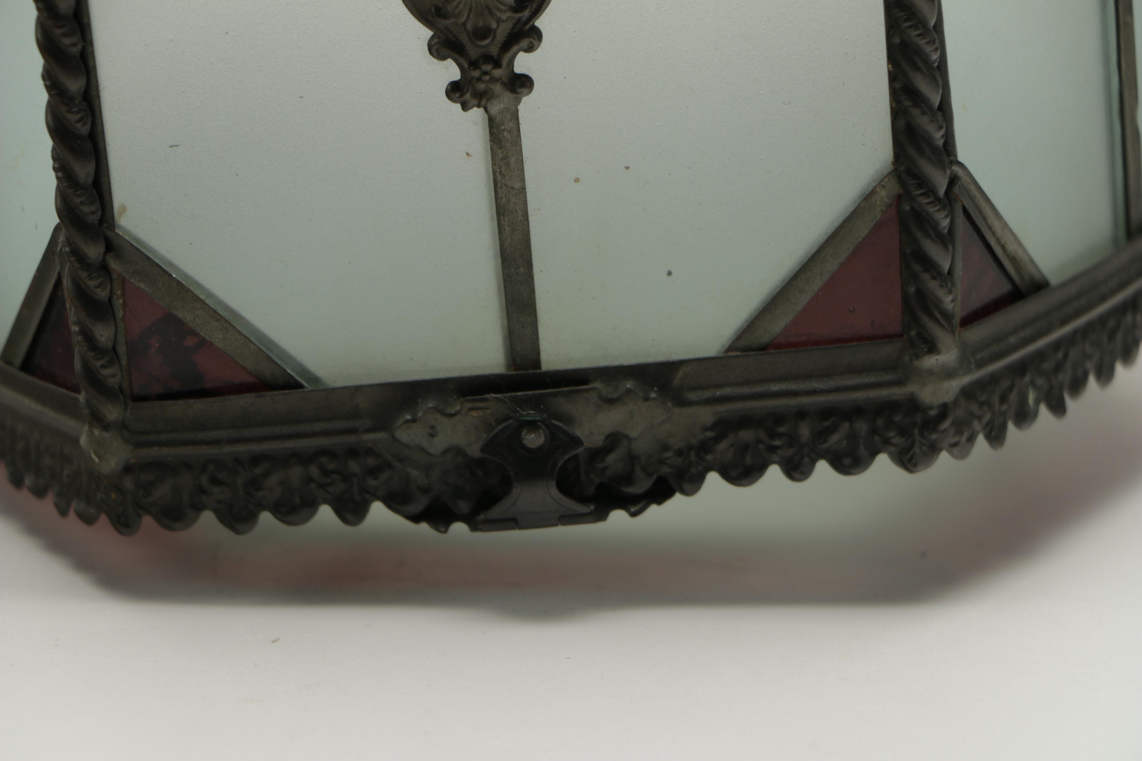 Antique Style Ornate Pendent Light