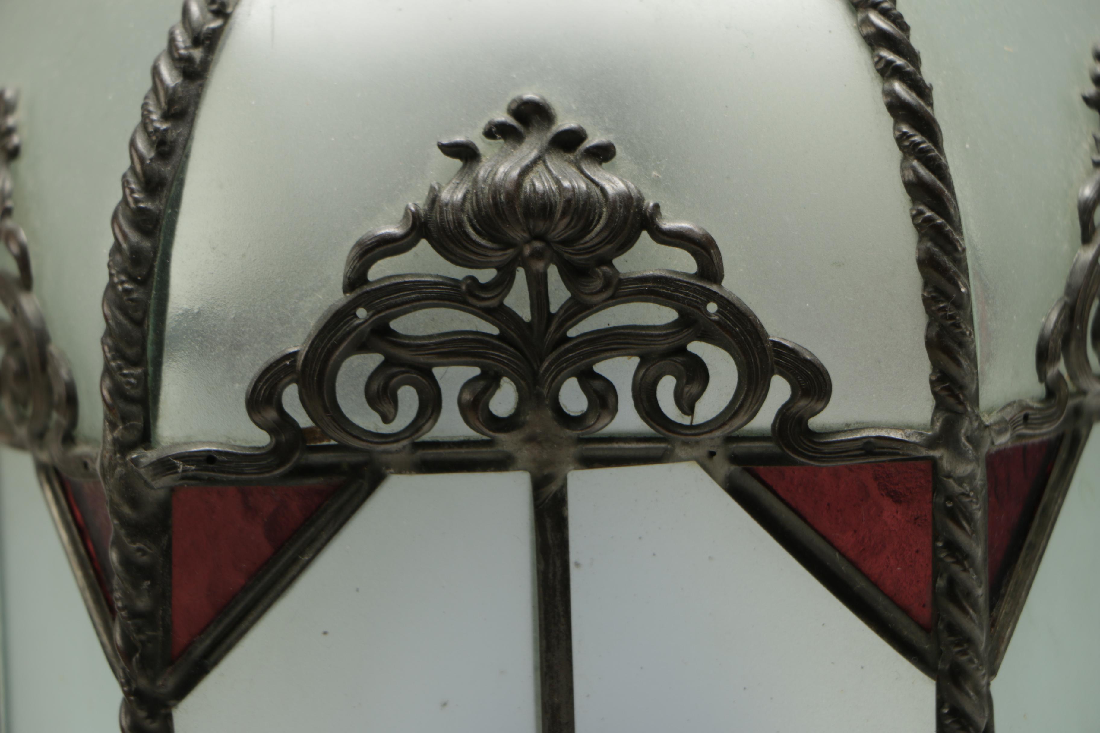 Antique Style Ornate Pendent Light