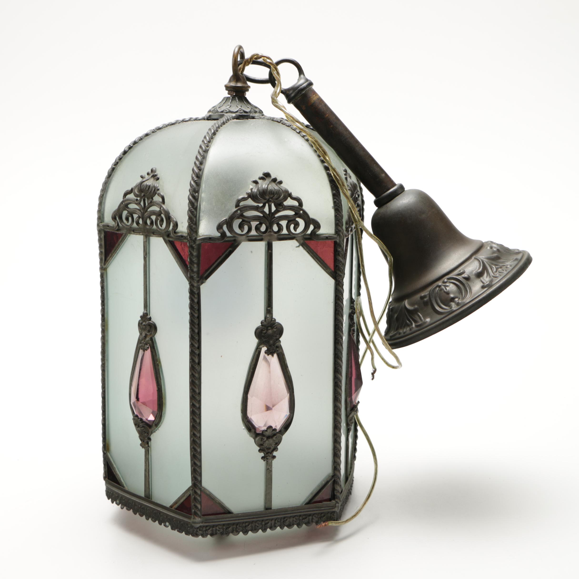 Antique Style Ornate Pendent Light