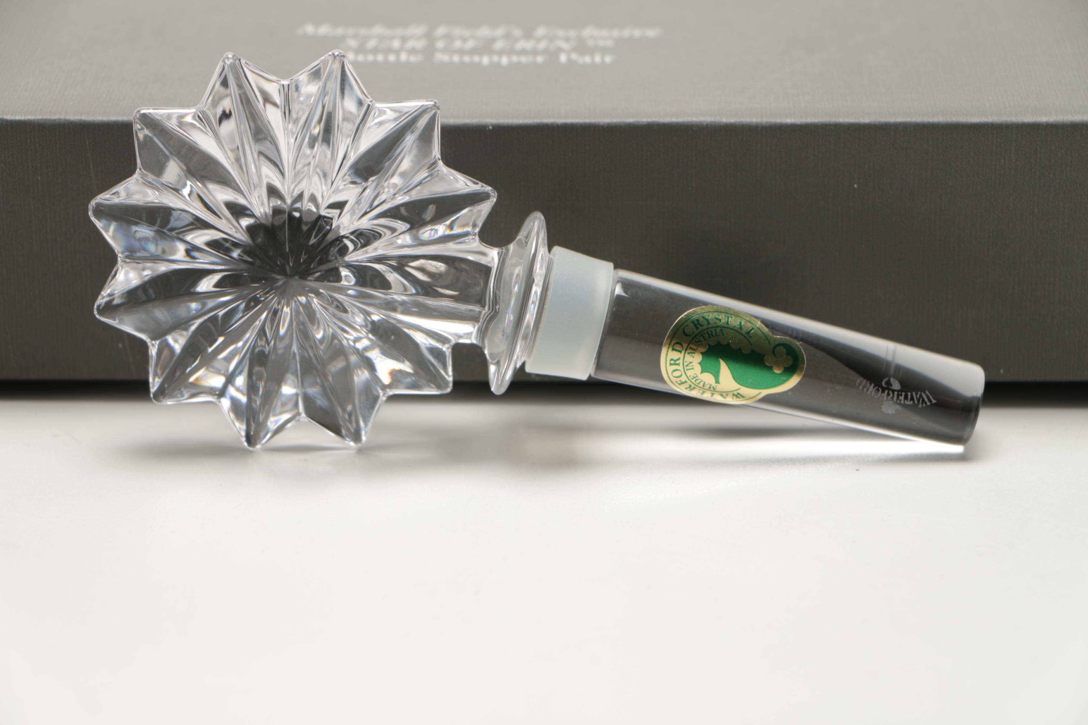 Waterford Crystal Bottle Stoppers
