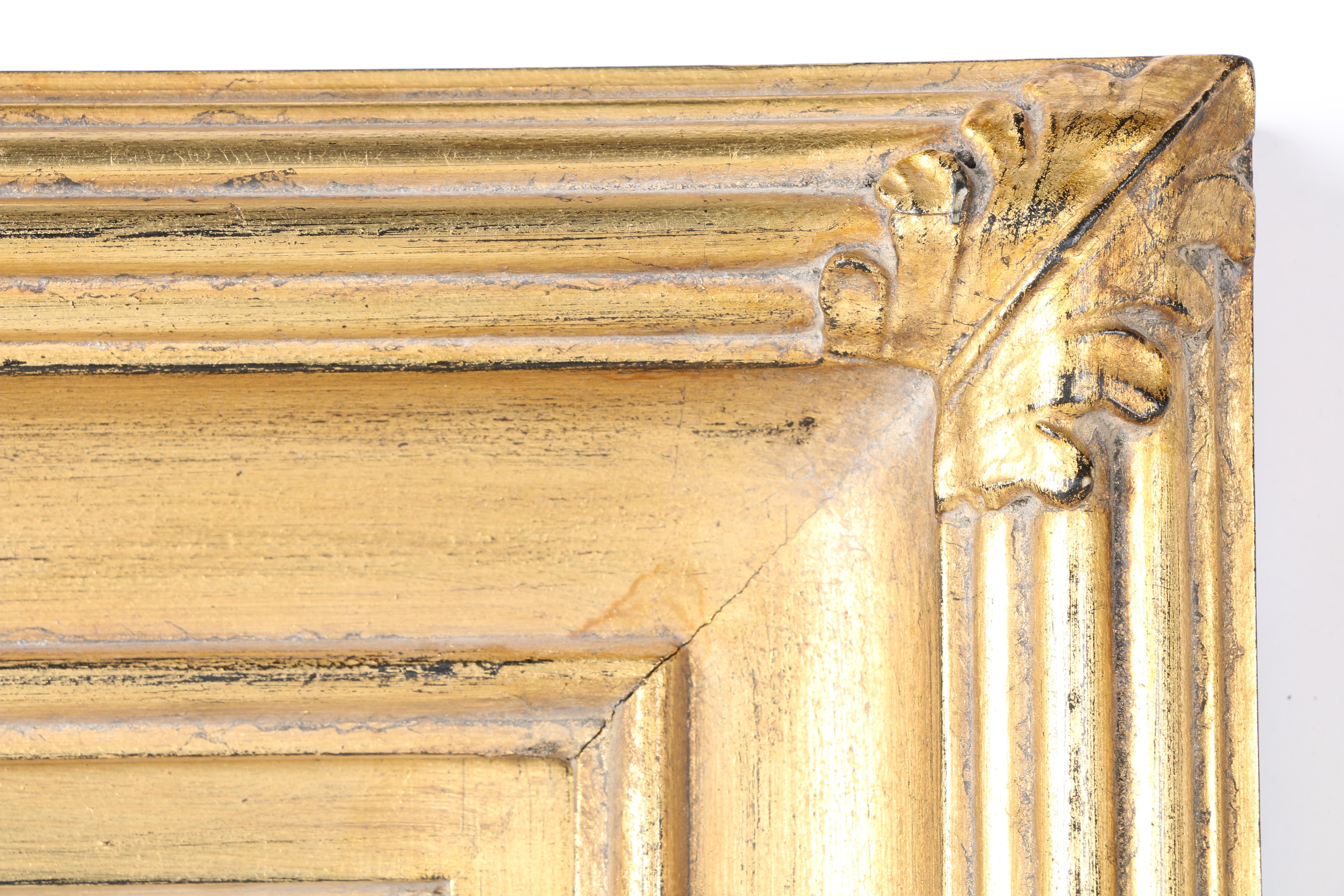 F. Ornaghi Original Oil Painting "Garden"