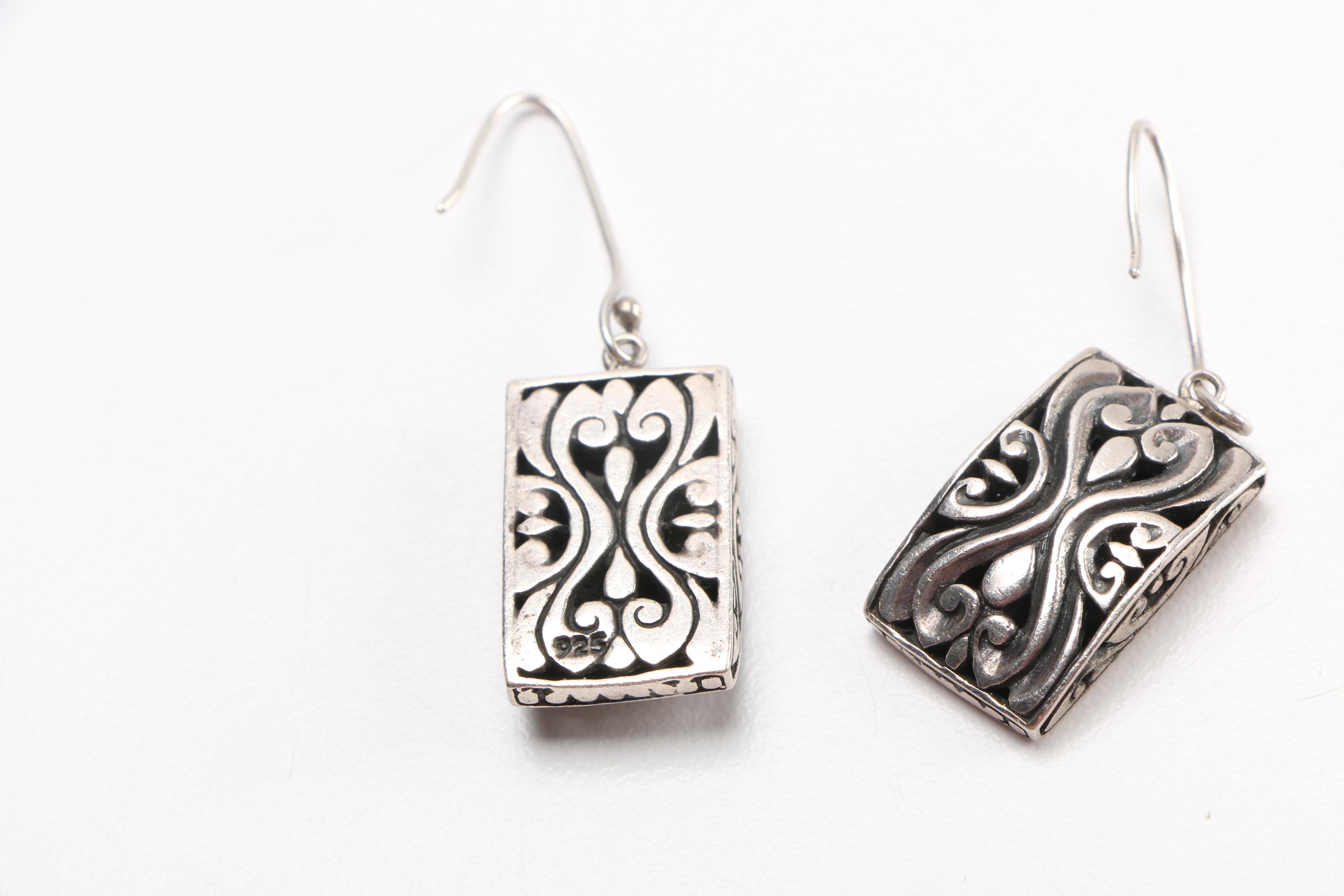 Sterling Silver Jewelry Including Manatee Brooch