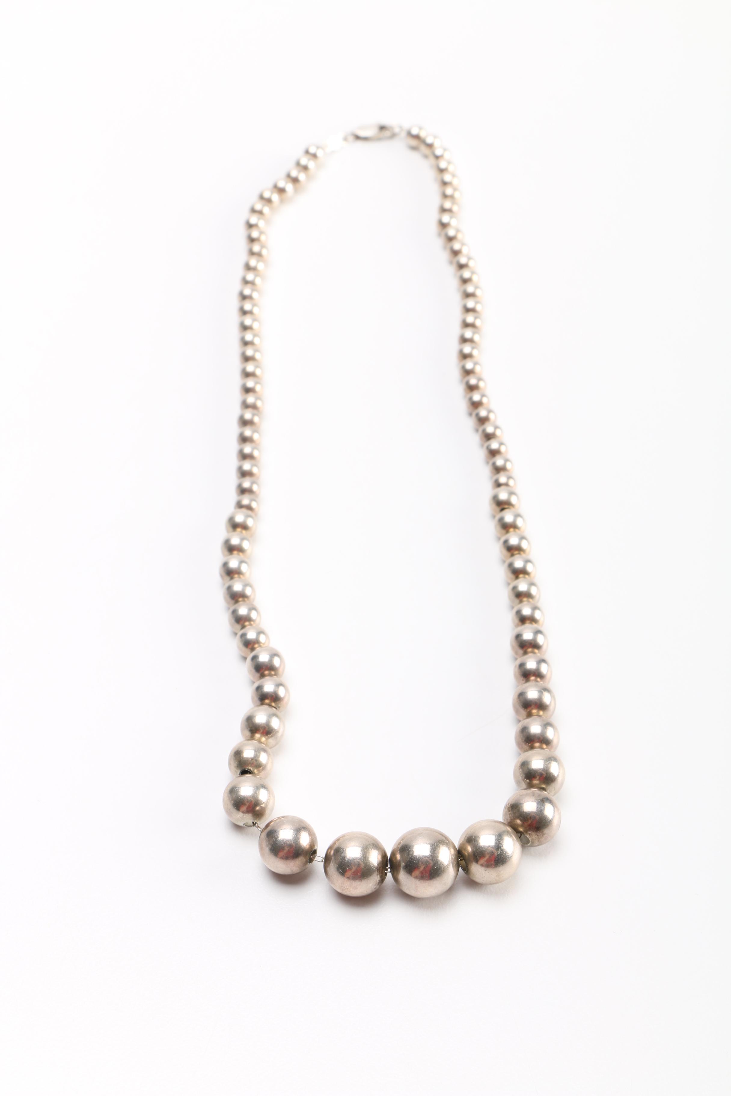 Sterling Silver Jewelry Including Manatee Brooch