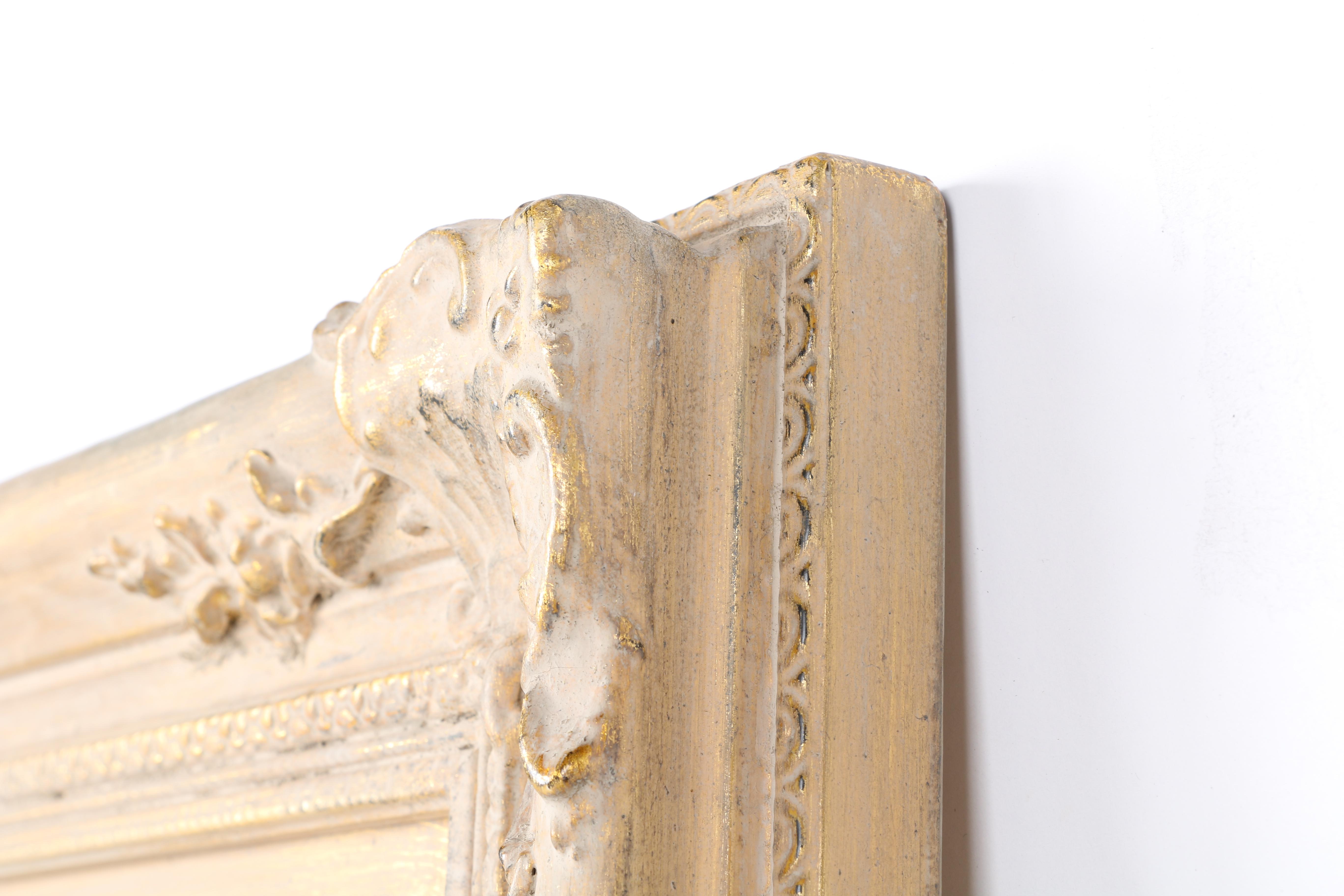 R. Watson Oil Painting on Canvas "Park Scene"