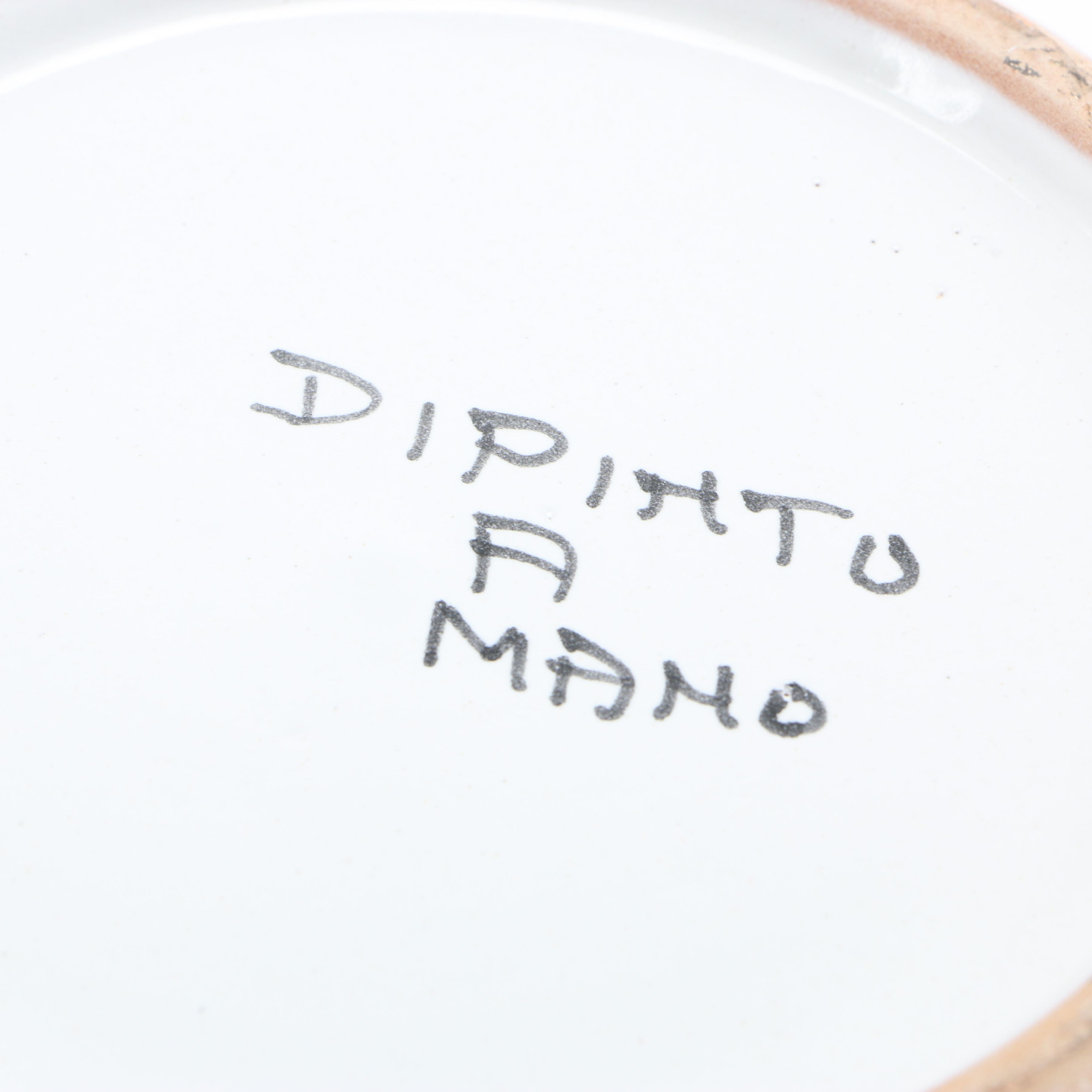 Hand Painted Italian Themed Ceramics