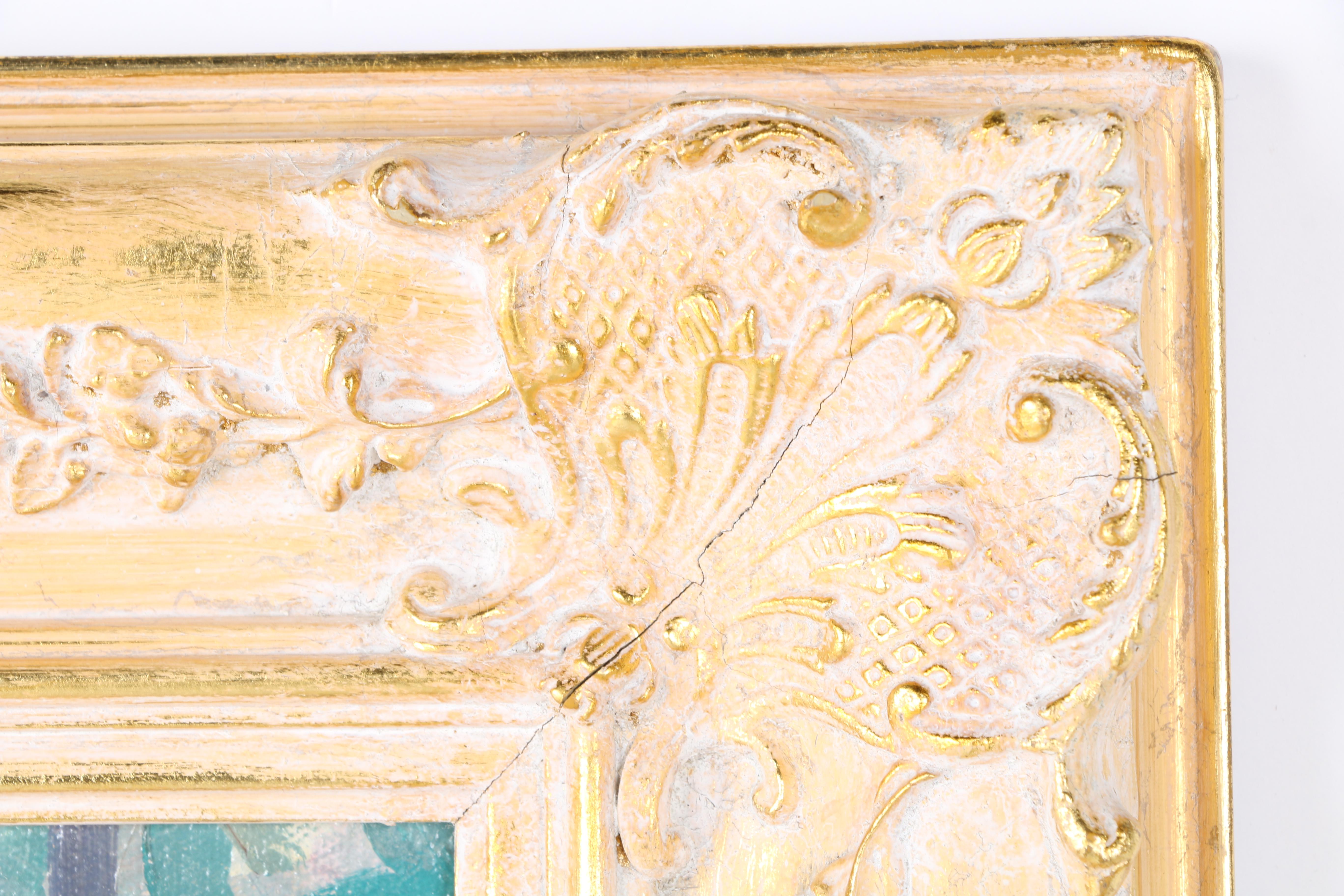 Barbara Pugsley Oil Painting on Canvas "Carousel"