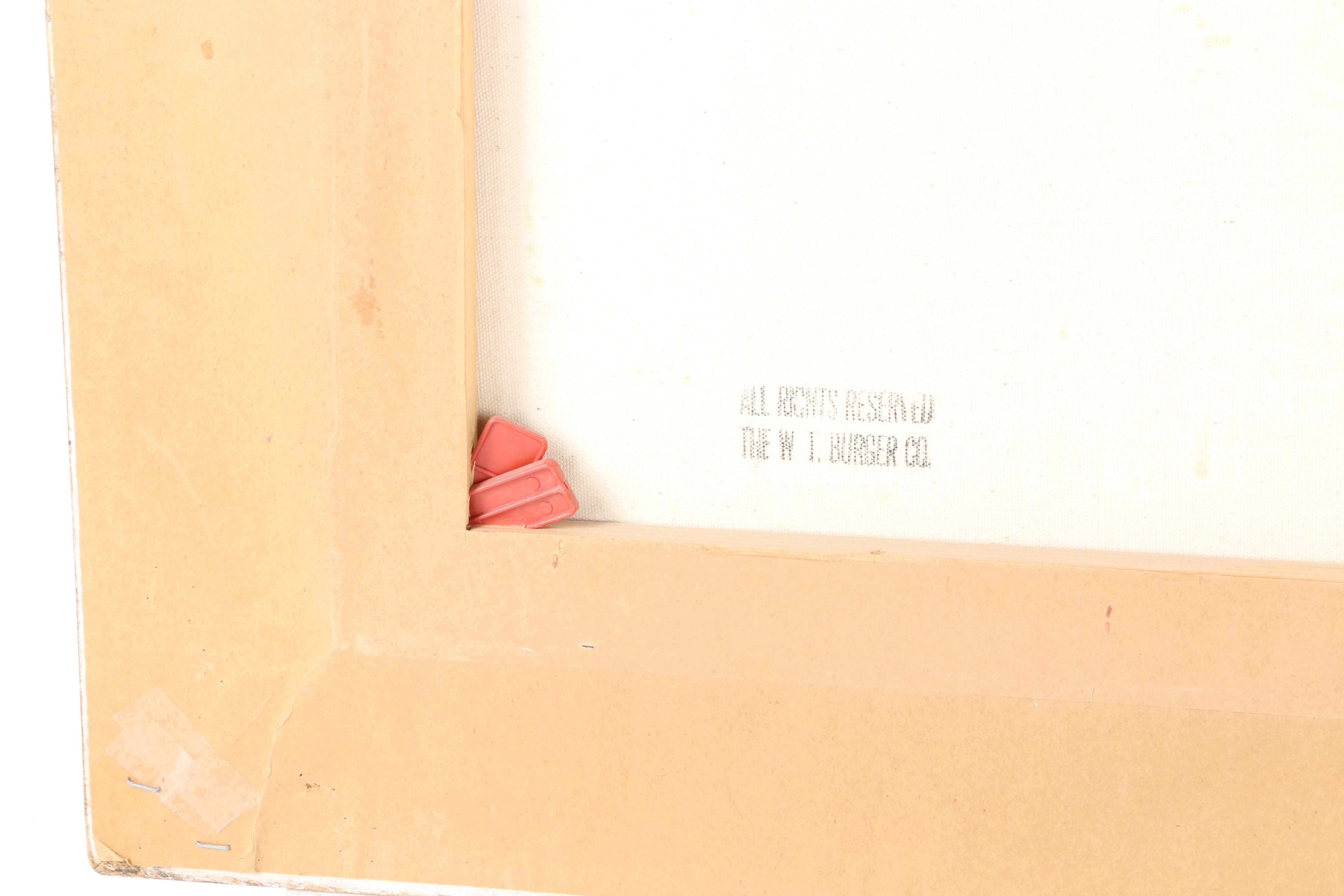 Barbara Pugsley Oil Painting on Canvas "Carousel"